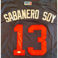 Ronald Acuna Jr Signed Jersey With JSA COA (JJ16290) (Braves)