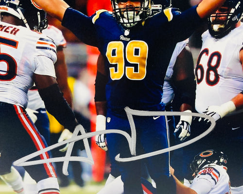 Aaron Donald Signed 8x10 Photo With COA (3201835) (Rams)