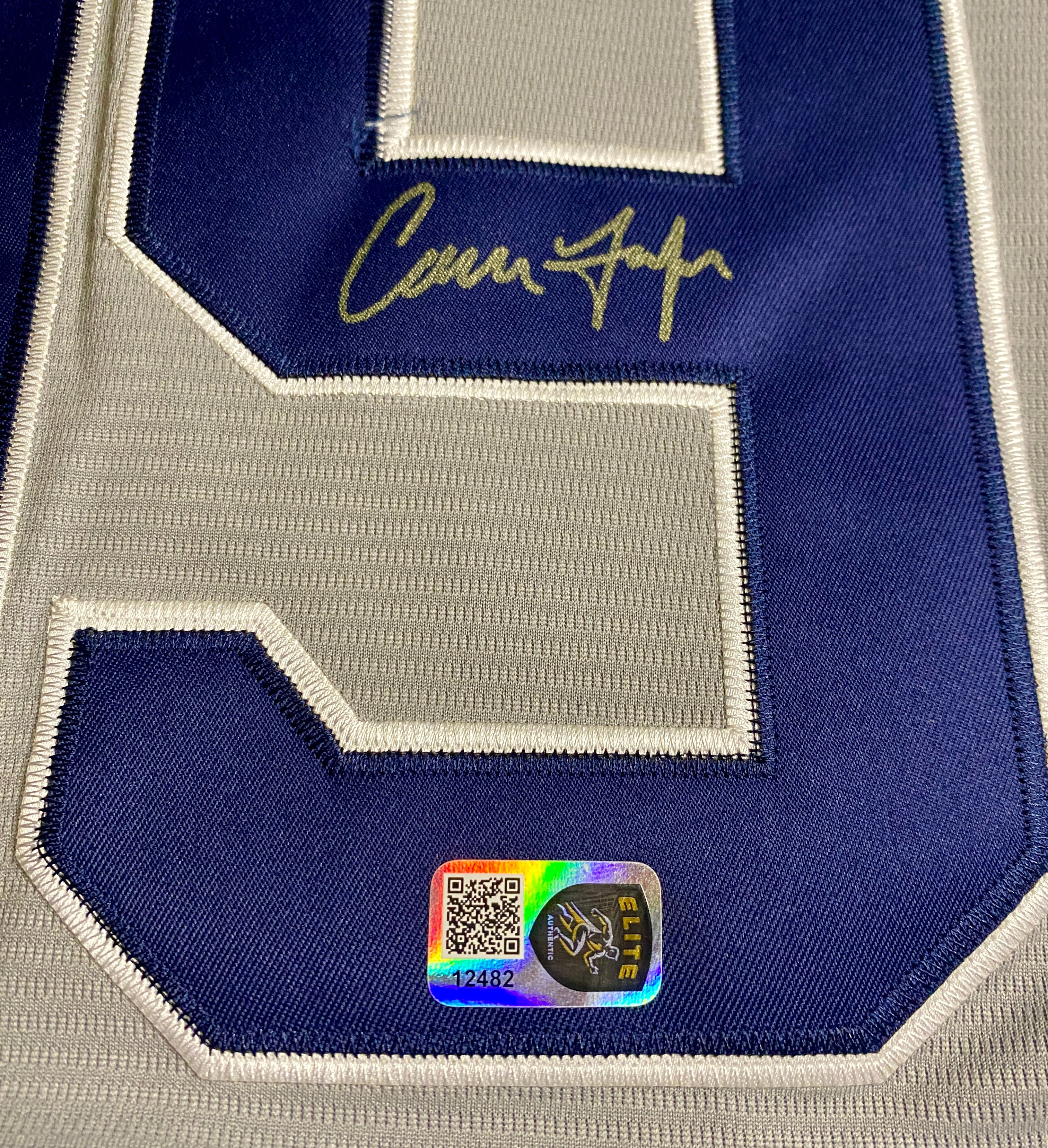 Aaron Judge Signed Jersey With COA (12482) (Yankees)