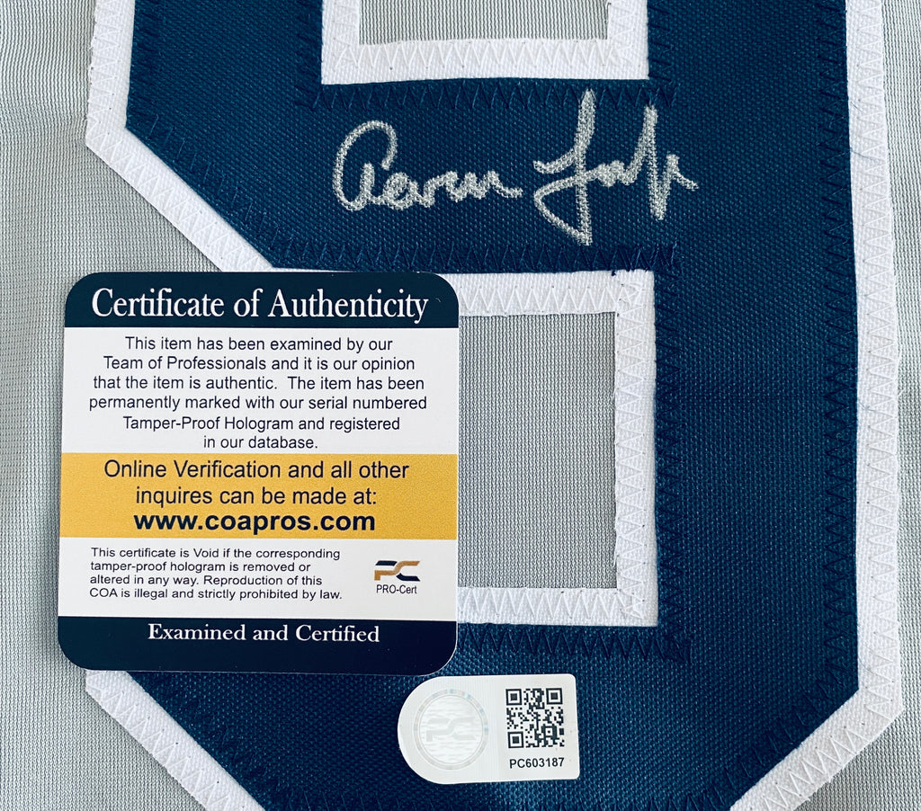 Aaron Judge Signed Jersey With COA (PC603187) (Yankees)
