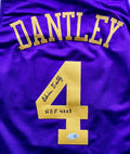 Adrian Dantley Signed Jersey With JSA COA (WB880357) (Jazz)