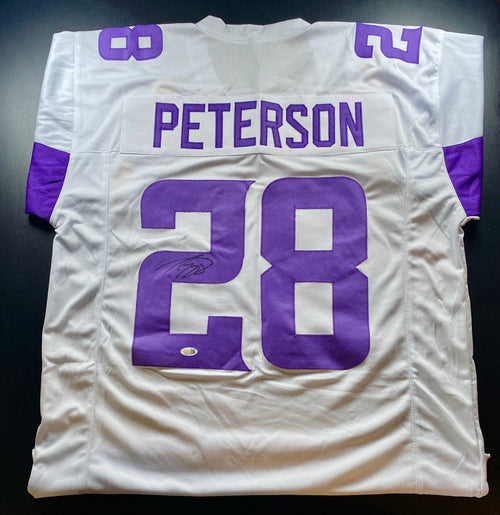 Adrian Peterson Signed Jersey With JSA COA (WC347174) (Vikings)