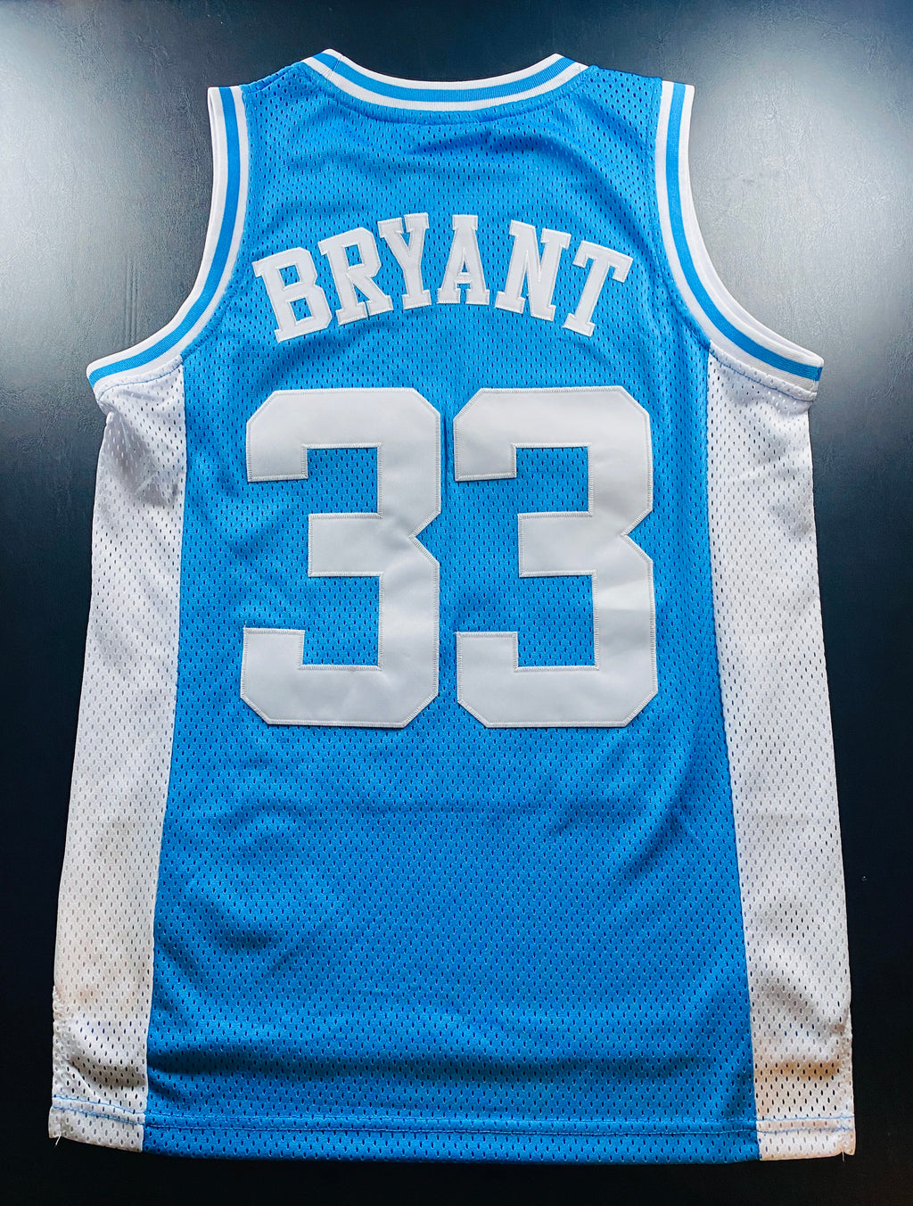 NWOT Adult XS Kobe Bryant Blue High School Jersey (Lower Merion, Lakers)