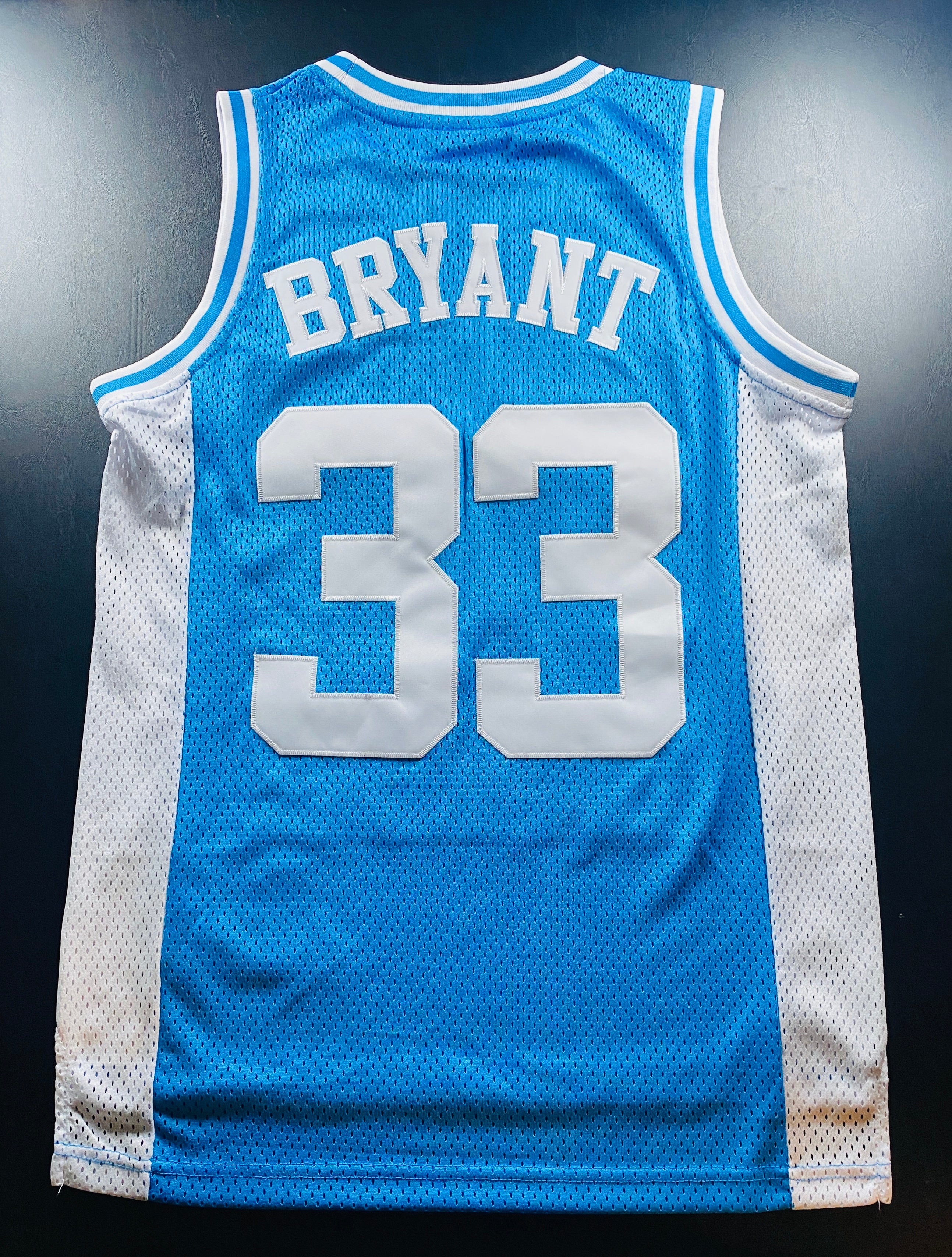 NWOT Adult XS Kobe Bryant Blue High School Jersey (Lower Merion, Lakers)