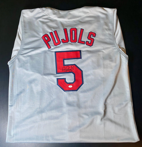 Albert Pujols Signed Jersey With COA (A51339) (Cardinals)