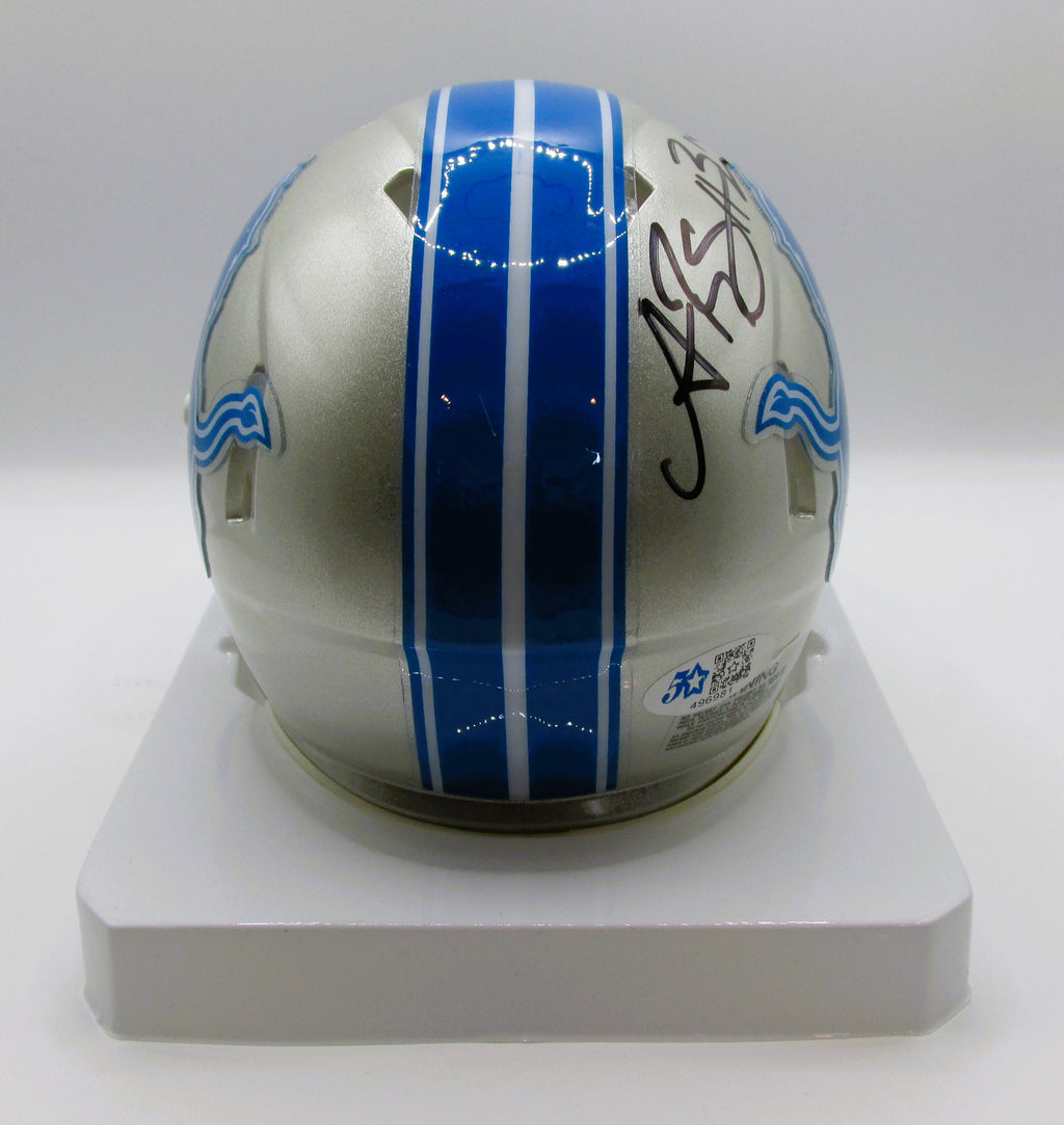 Amon-Ra St. Brown Signed Mini Helmet With COA (496981) (Lions)