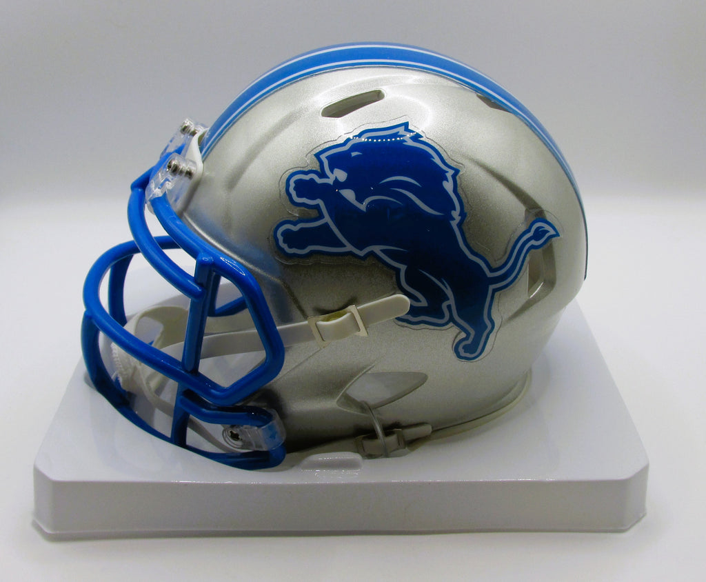 Amon-Ra St. Brown Signed Mini Helmet With COA (496981) (Lions)