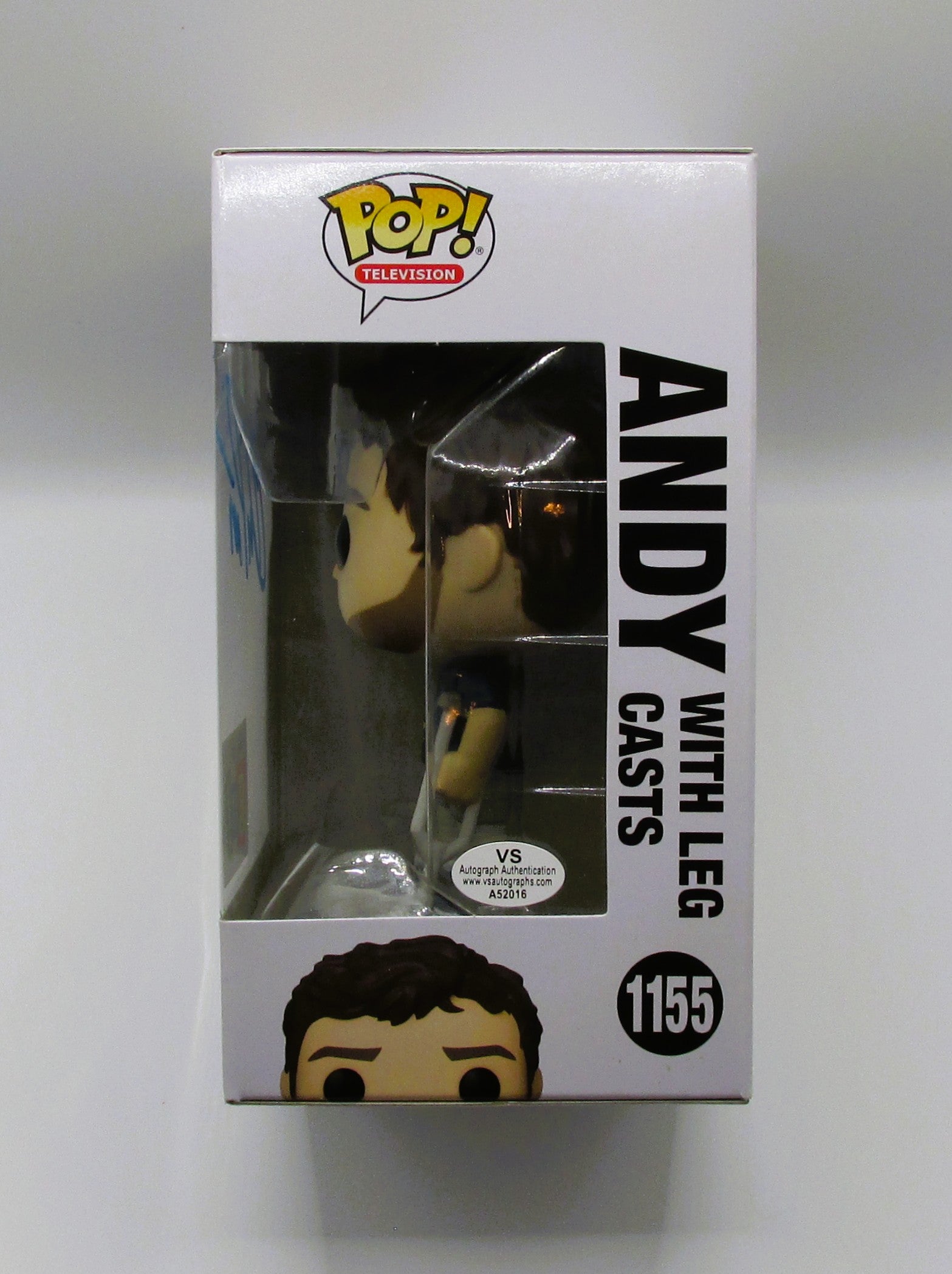 Andy Dwyer (Chris Pratt) Signed Funko In Case With COA (A52016) (Parks & Rec)