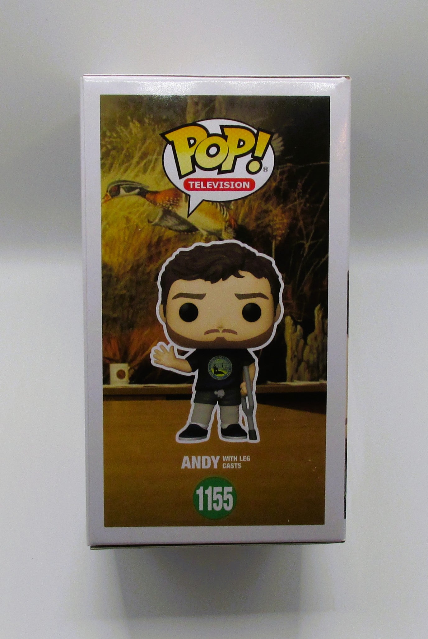 Andy Dwyer (Chris Pratt) Signed Funko In Case With COA (A52016) (Parks & Rec)