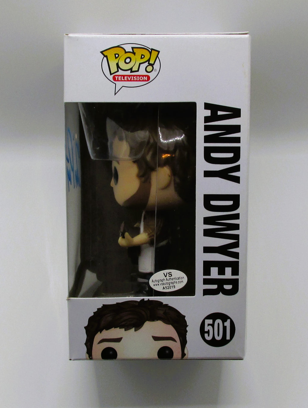 Andy Dwyer (Chris Pratt) Signed Funko In Case With COA (A52019) (Parks & Rec)