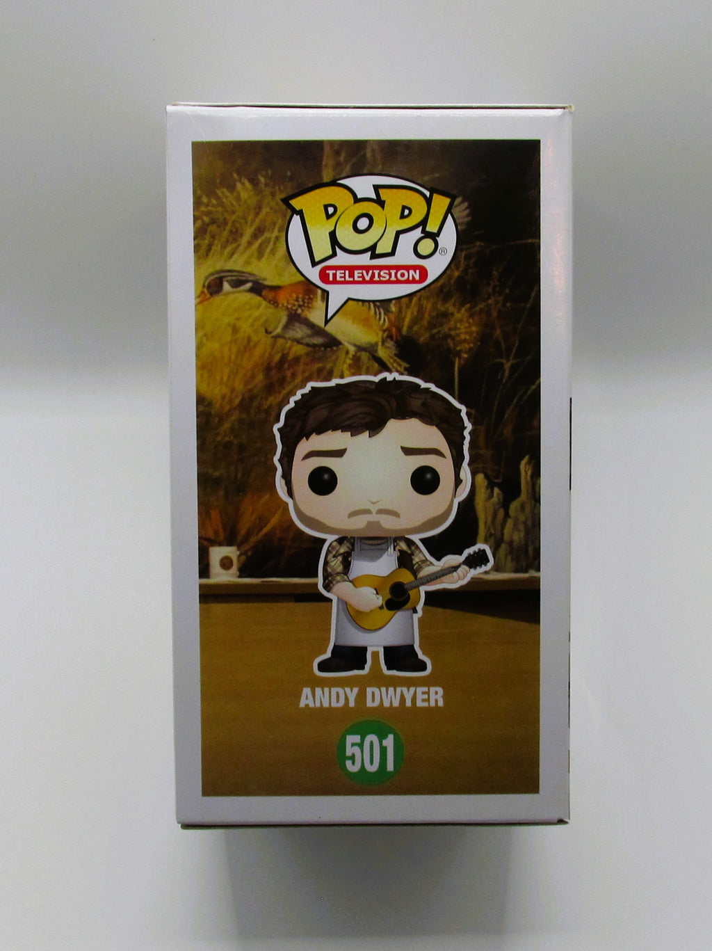 Andy Dwyer (Chris Pratt) Signed Funko In Case With COA (A52019) (Parks & Rec)