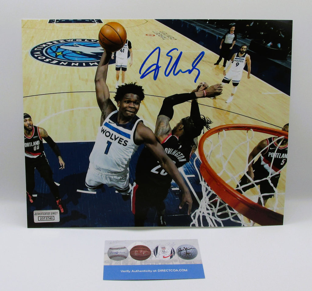 Anthony Edwards Signed 8x10 Photo With COA (2373740) (Timberwolves)