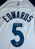 Anthony Edwards Signed Jersey With COA (121841) (Timberwolves)