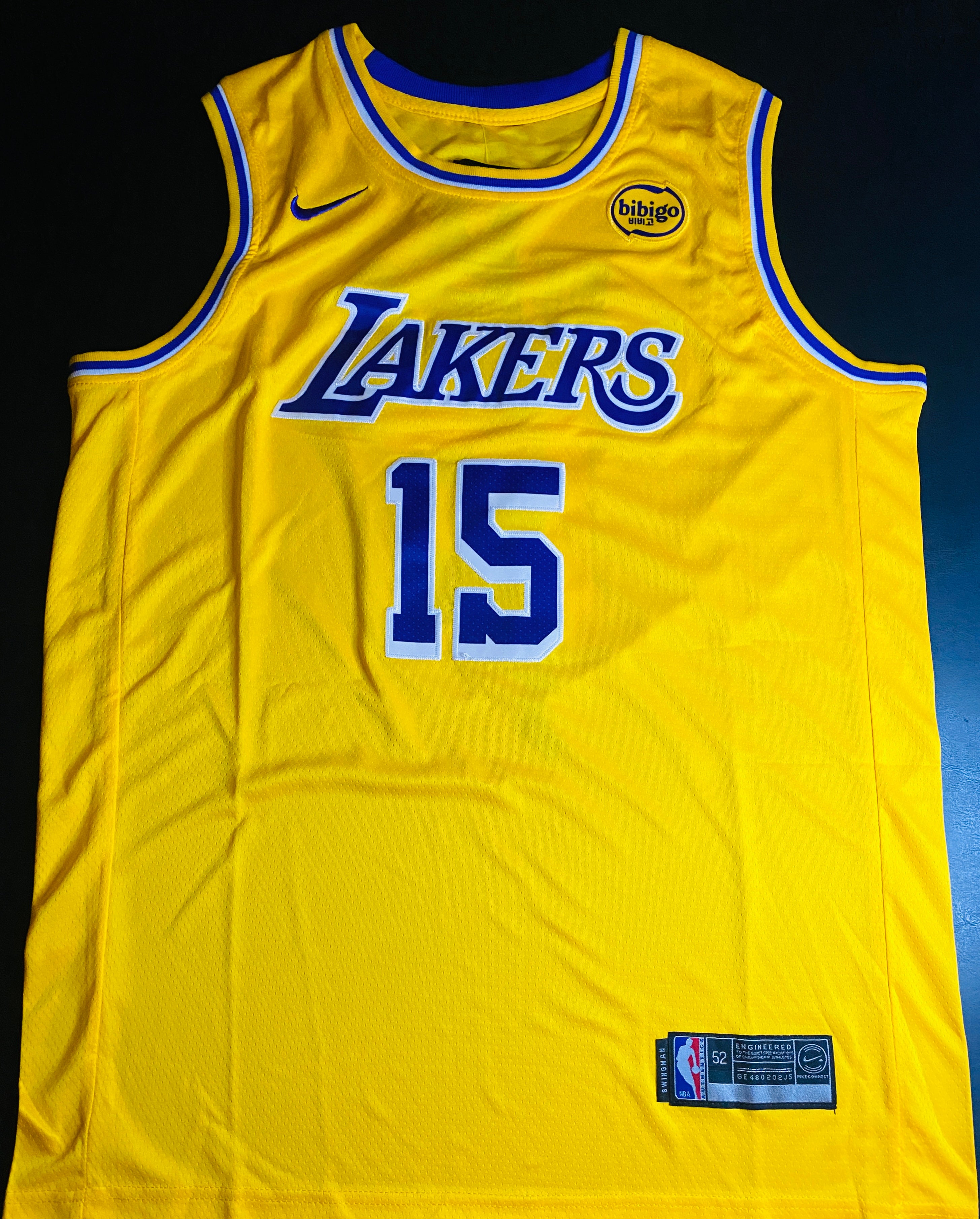 Austin Reaves Signed Jersey With COA (202682) (Lakers)