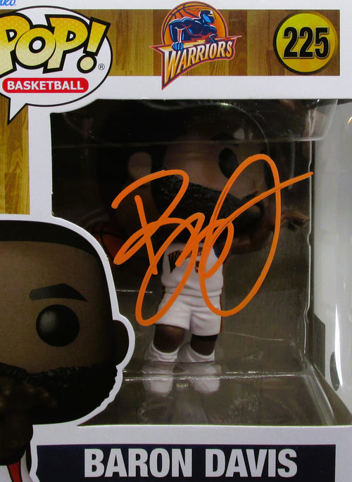 Baron Davis Signed Funko In Case With COA (PC483327) (Warriors)