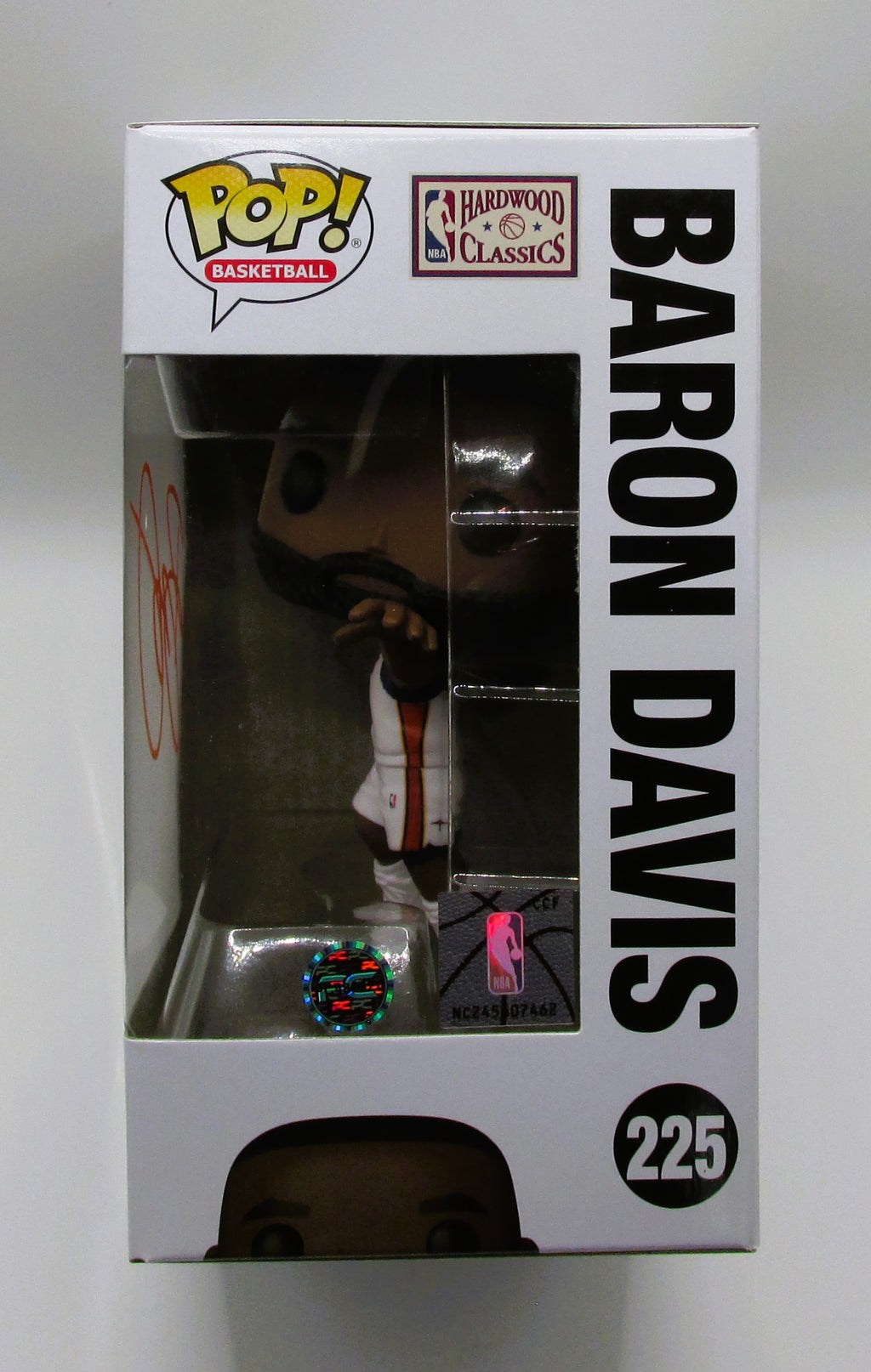Baron Davis Signed Funko In Case With COA (PC483327) (Warriors)