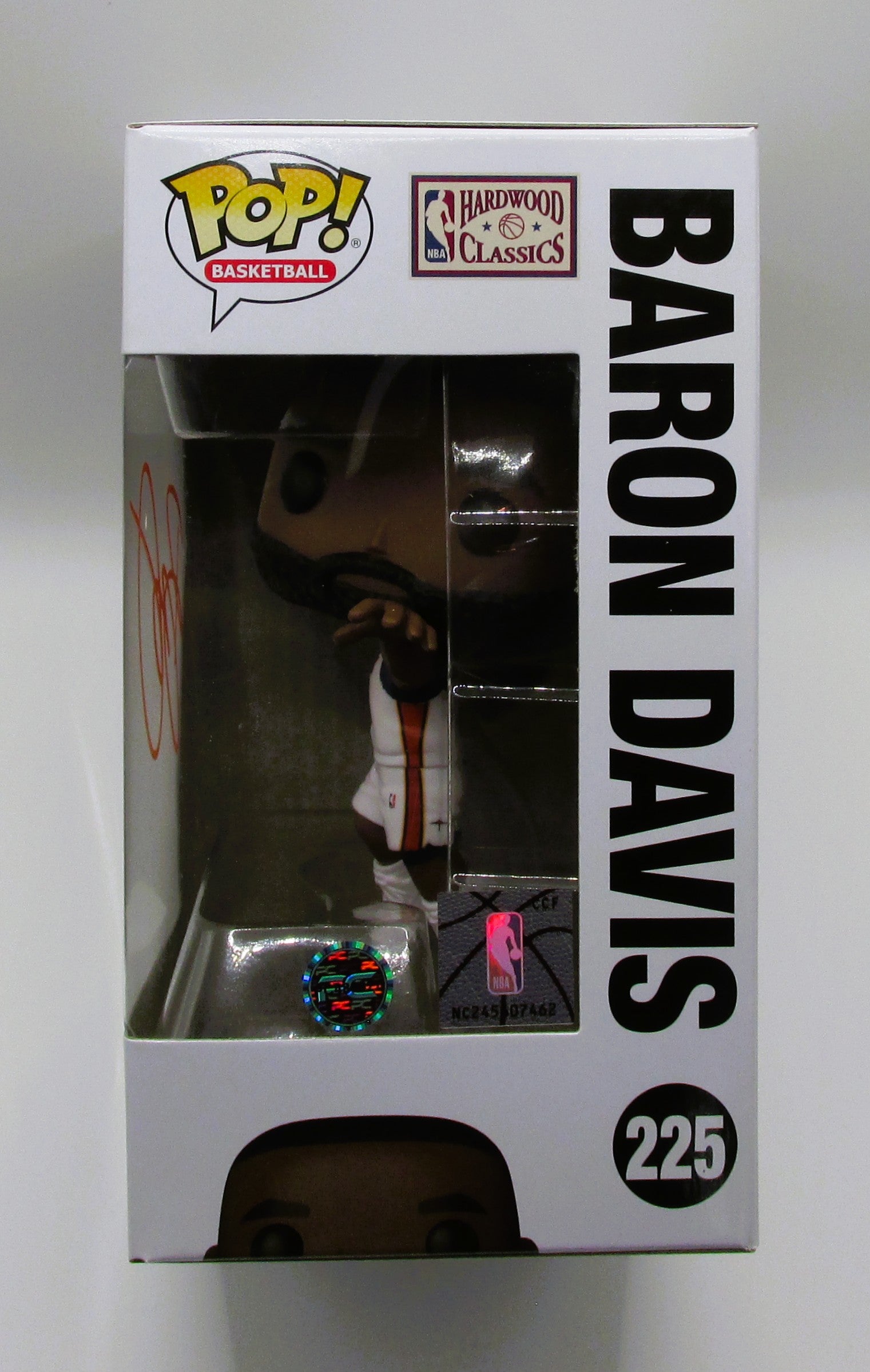 Baron Davis Signed Funko In Case With COA (PC483327) (Warriors)