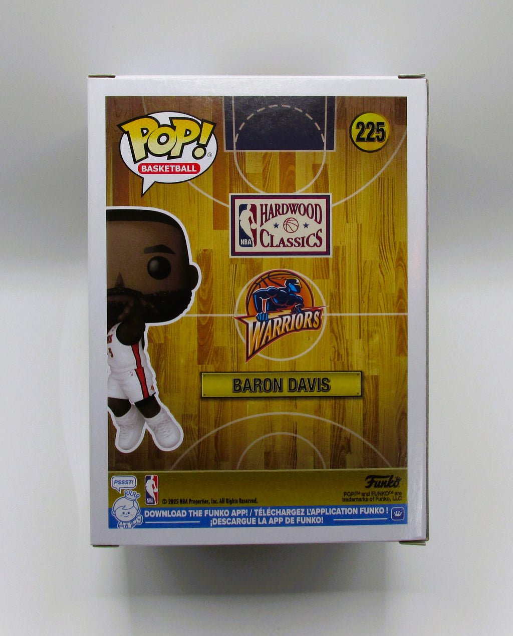 Baron Davis Signed Funko In Case With COA (PC483327) (Warriors)
