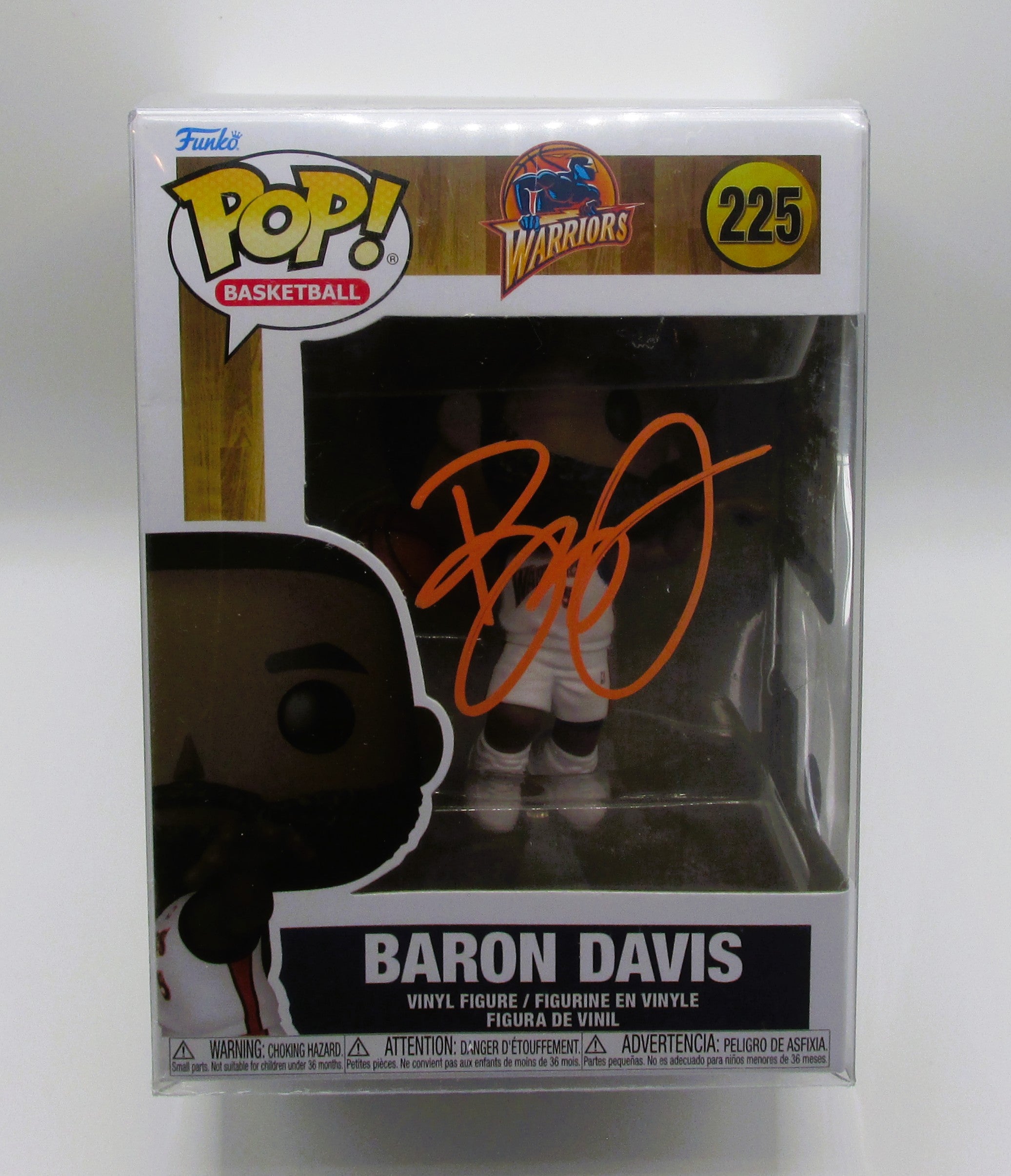 Baron Davis Signed Funko In Case With COA (PC483327) (Warriors)