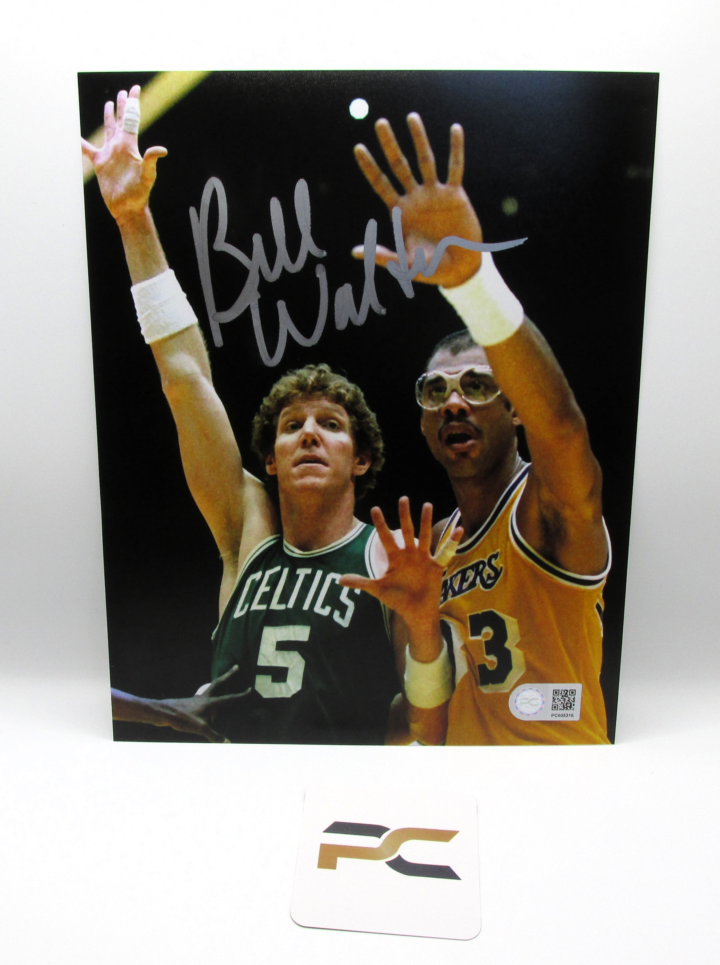 Bill Walton Signed 8x10 Photo With COA (PC605316) (Celtics)