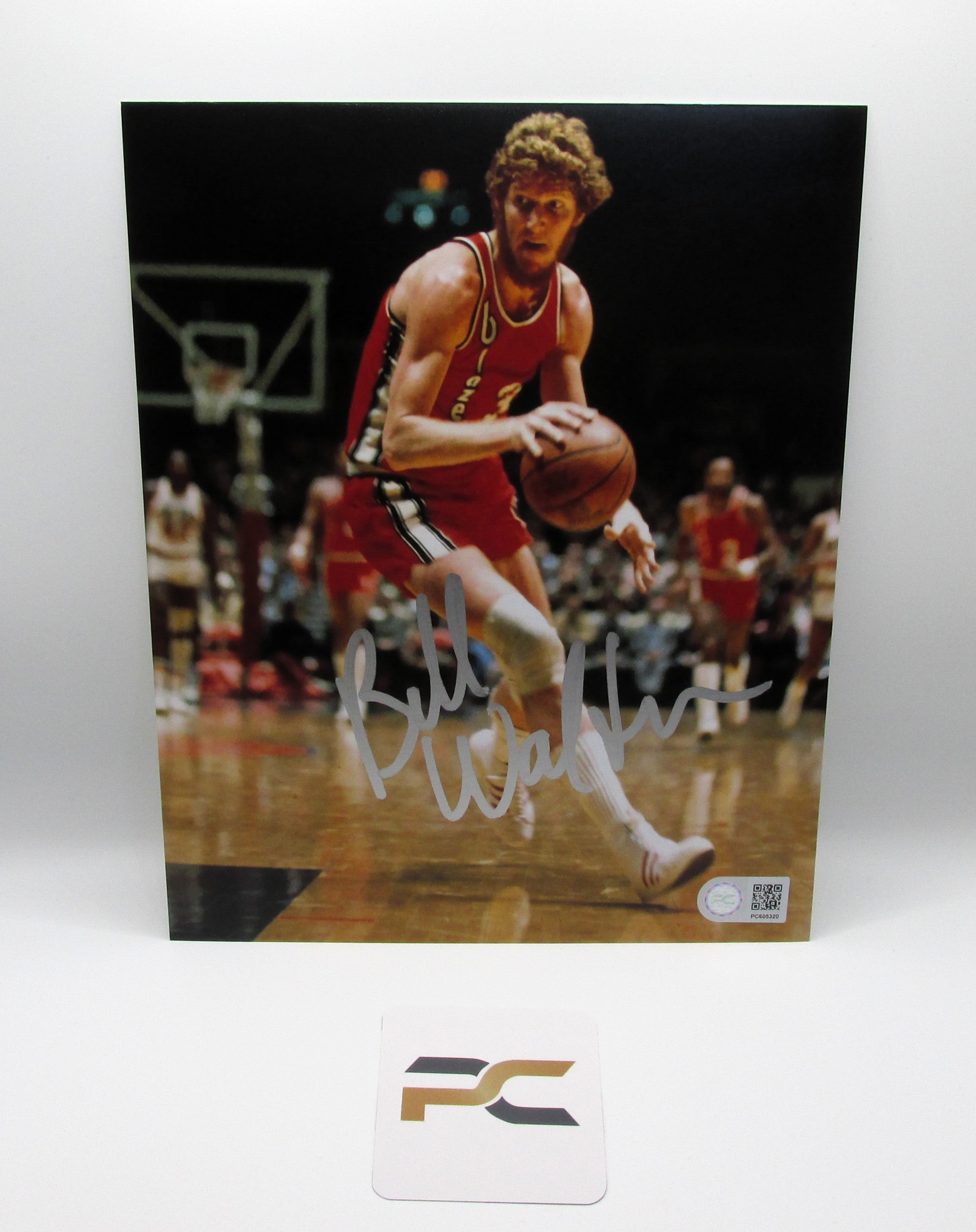 Bill Walton Signed 8x10 Photo With COA (PC605320) (Blazers)