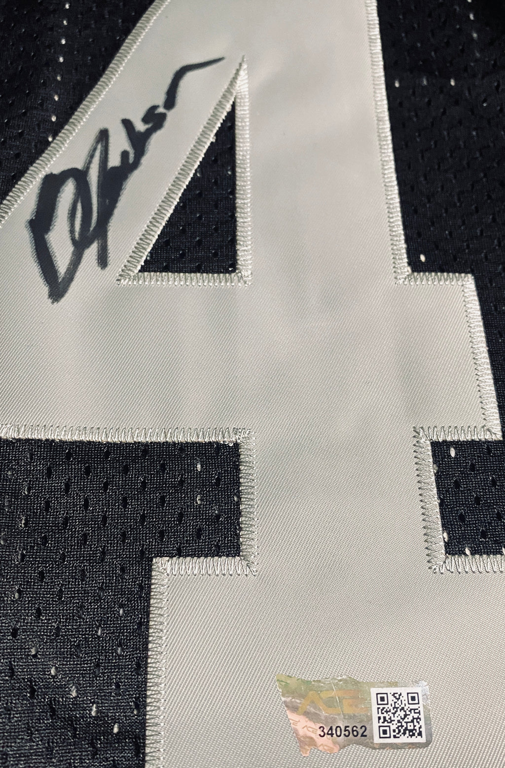 Bo Jackson Signed Jersey With COA (340562) (Raiders)