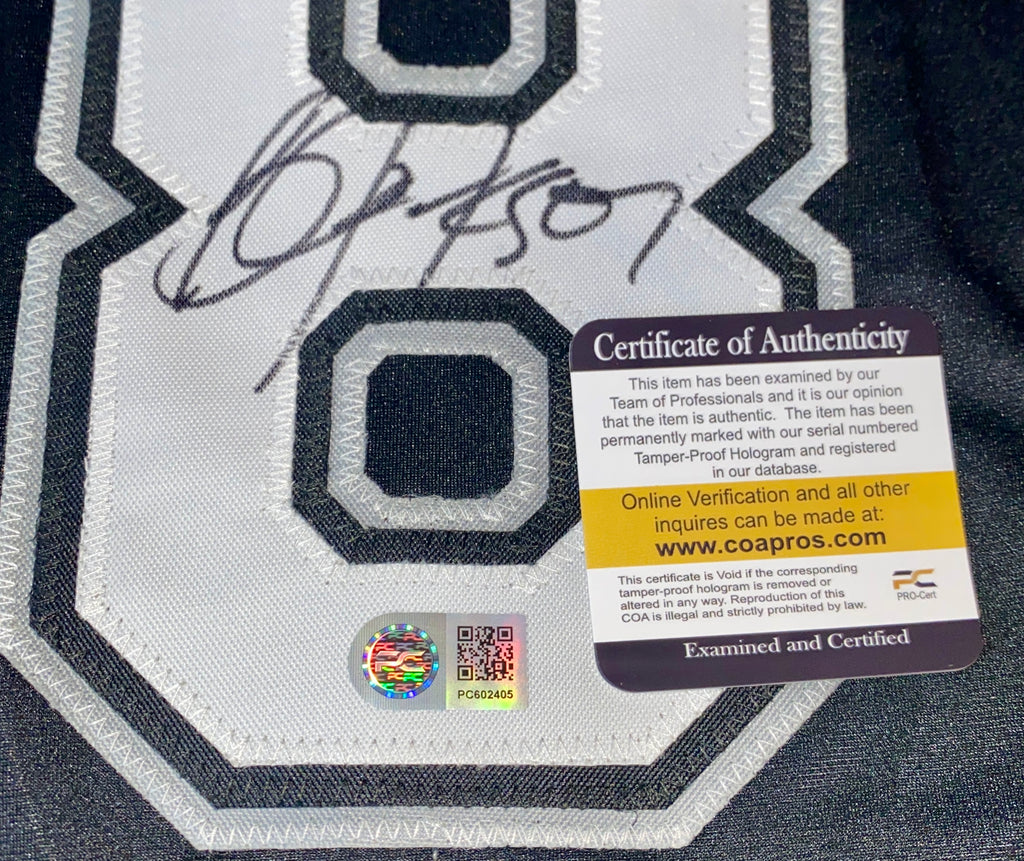 Bo Jackson Signed Jersey With COA (PC602405) (White Sox)