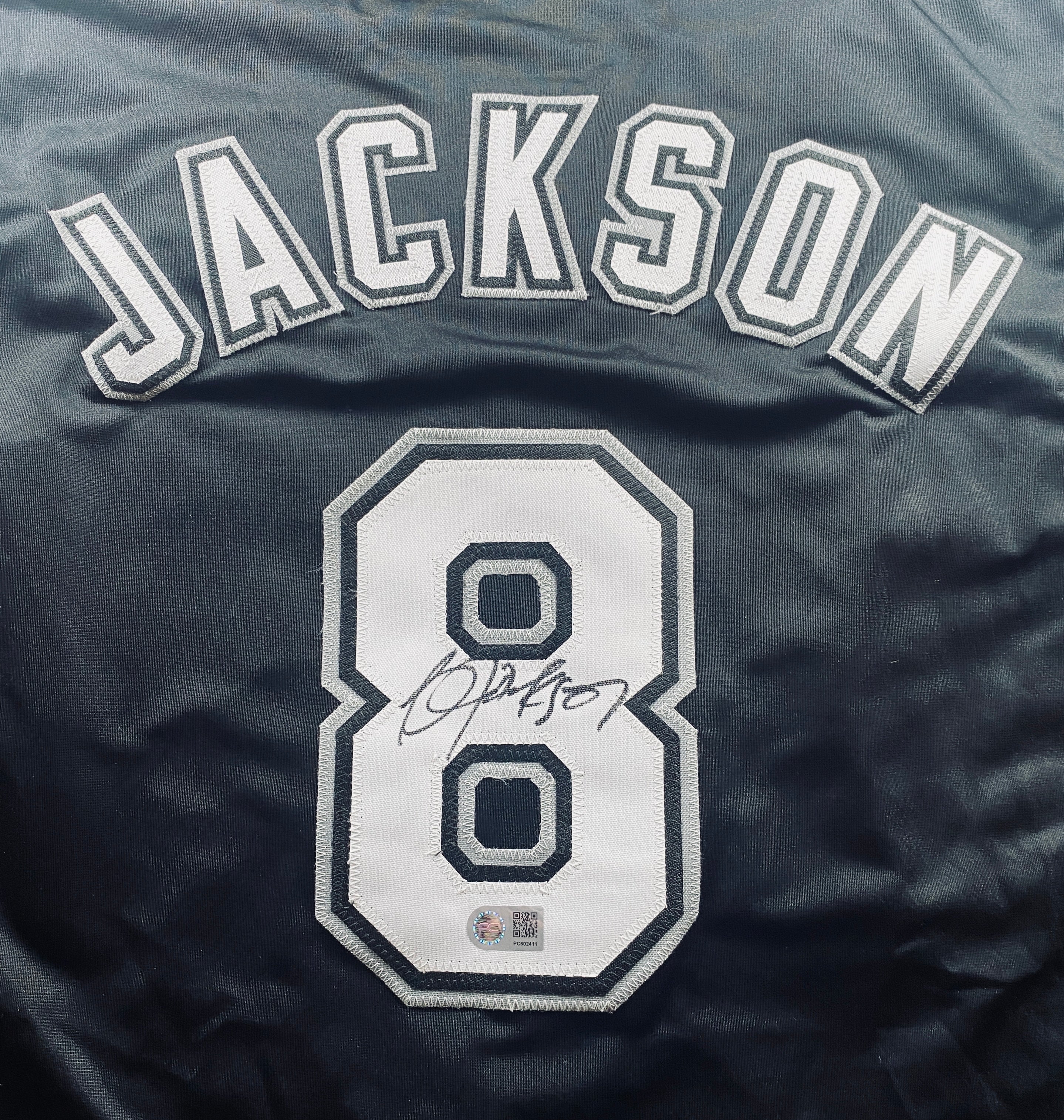Bo Jackson Signed Jersey With COA (PC602411) (White Sox)