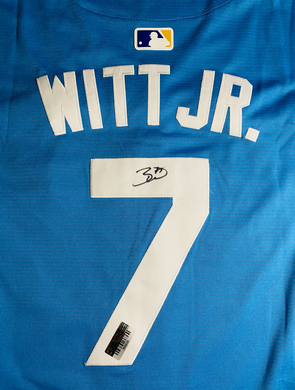 Bobby Witt Jr. Signed Jersey With COA (988030) (Royals)