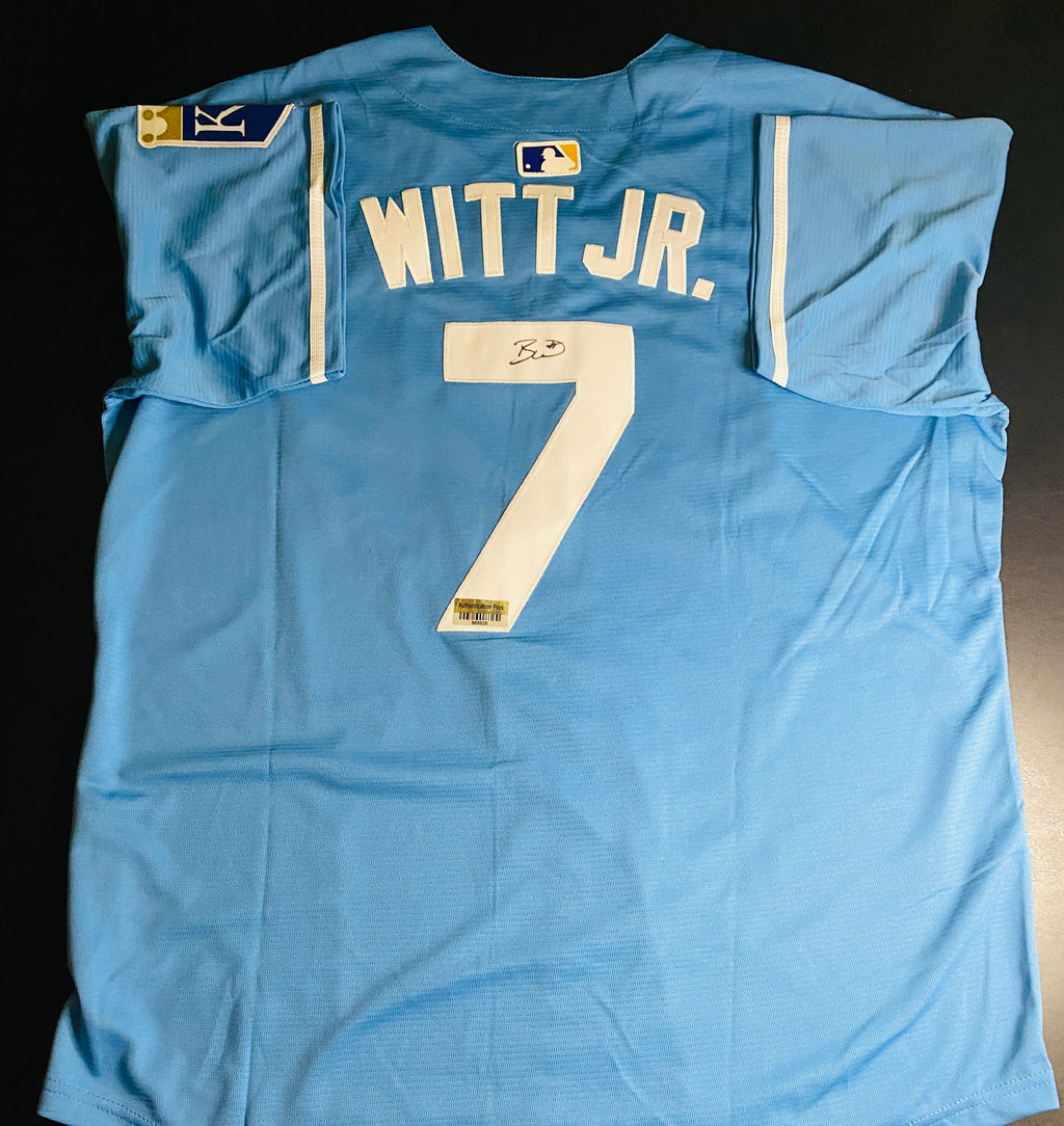 Bobby Witt Jr Signed Jersey With COA (988028) (Royals)