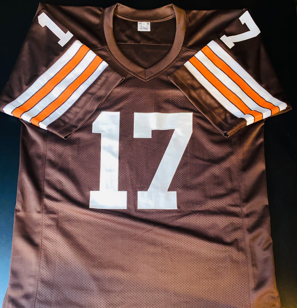 Brian Sipe Signed Jersey With COA (986410) (Browns)