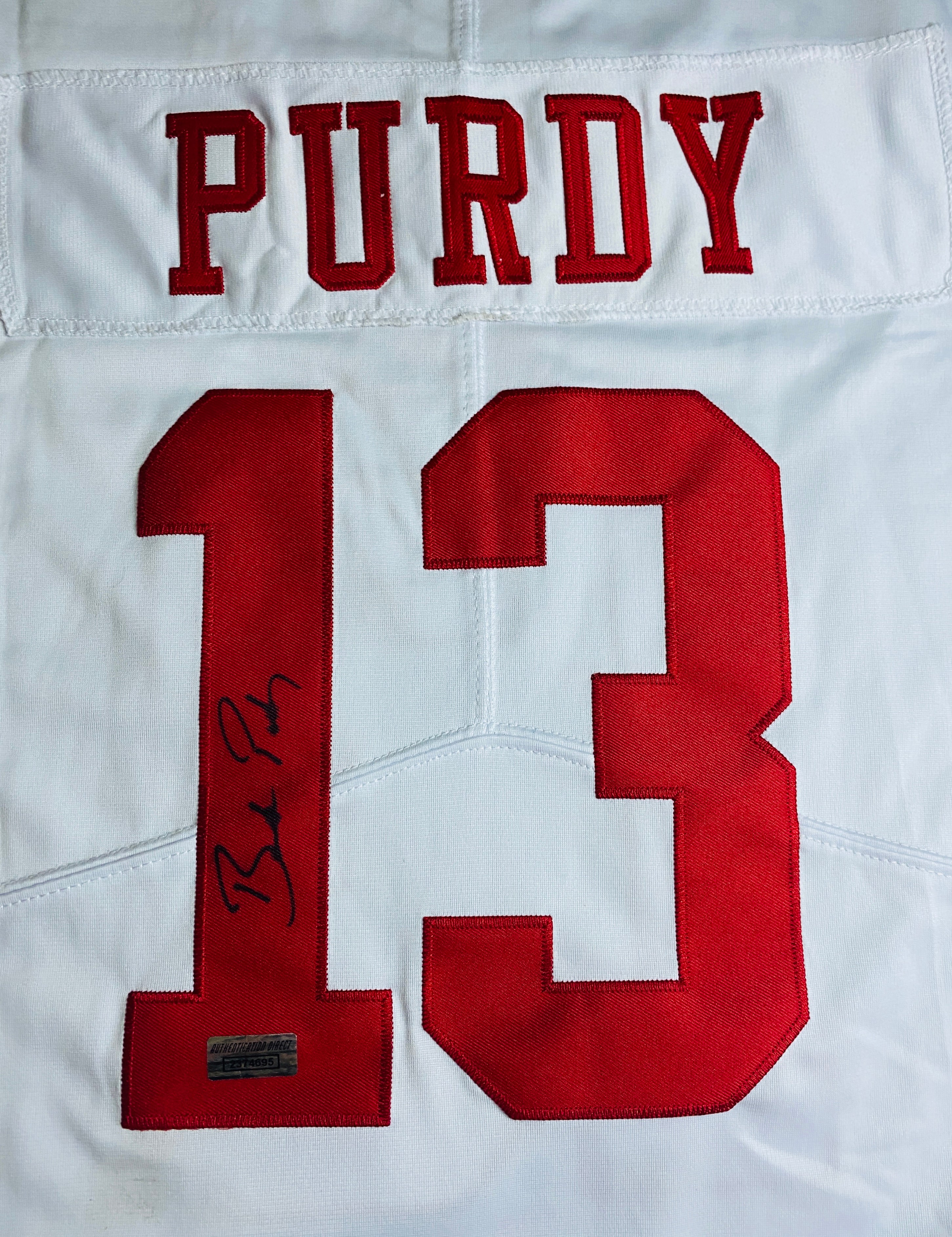 Brock Purdy Signed Jersey With COA (2374695) (49ers)