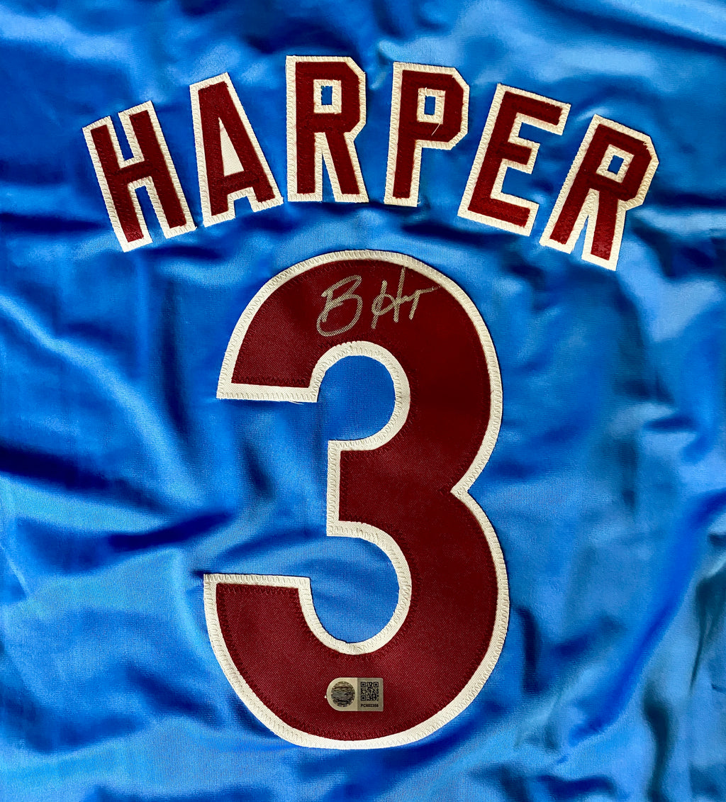 Bryce Harper Signed Jersey With COA (PC602356) (Phillies)