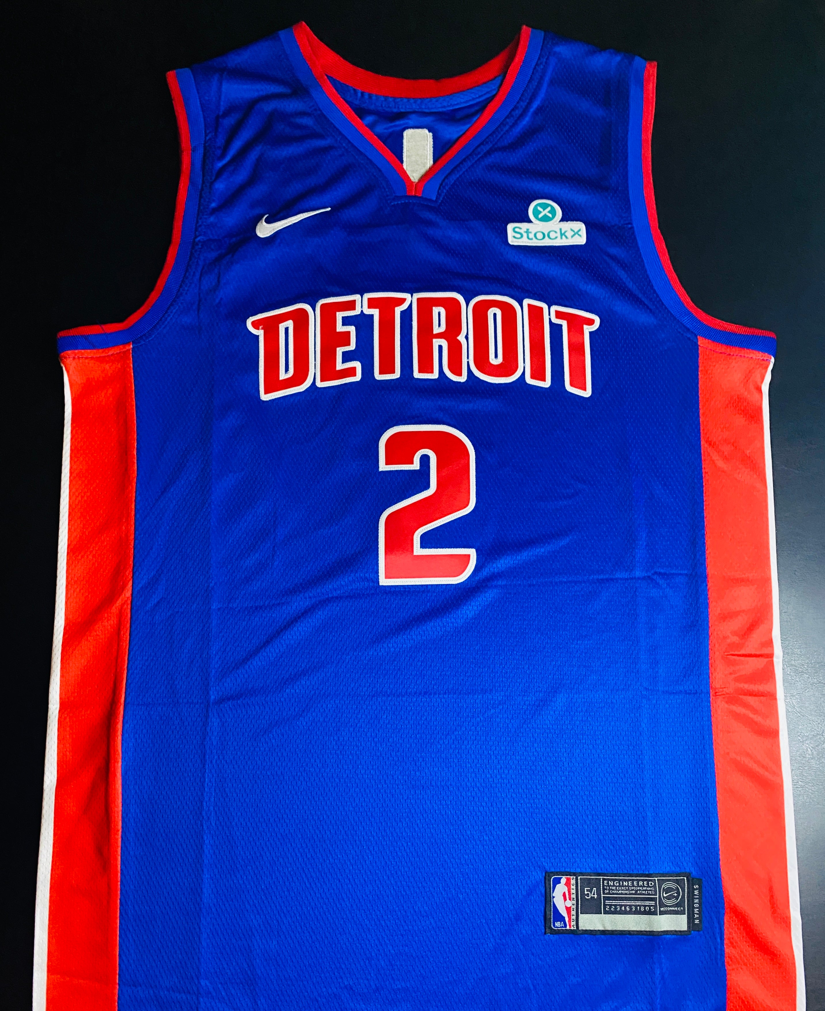 Cade Cunningham Signed Jersey With COA (121501) (Pistons)