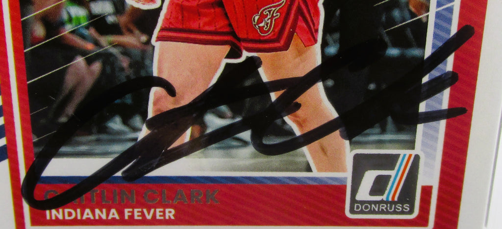 Caitlin Clark Signed Card With COA (PC484929) (Fever)