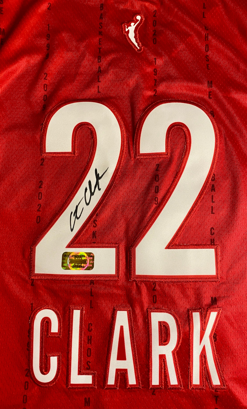 Caitlin Clark Signed Jersey With COA (202685) (Fever)