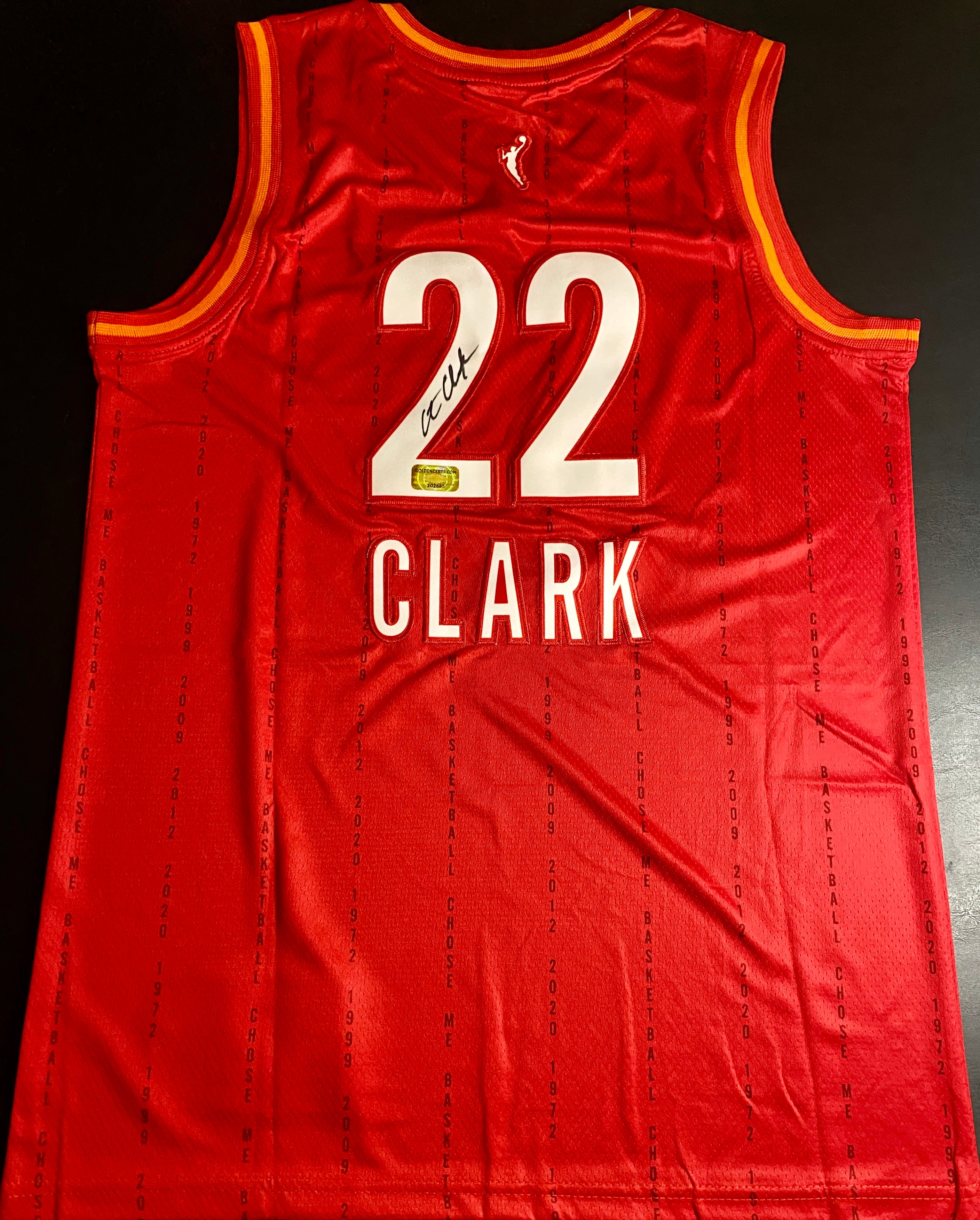 Caitlin Clark Signed Jersey With COA (202685) (Fever)