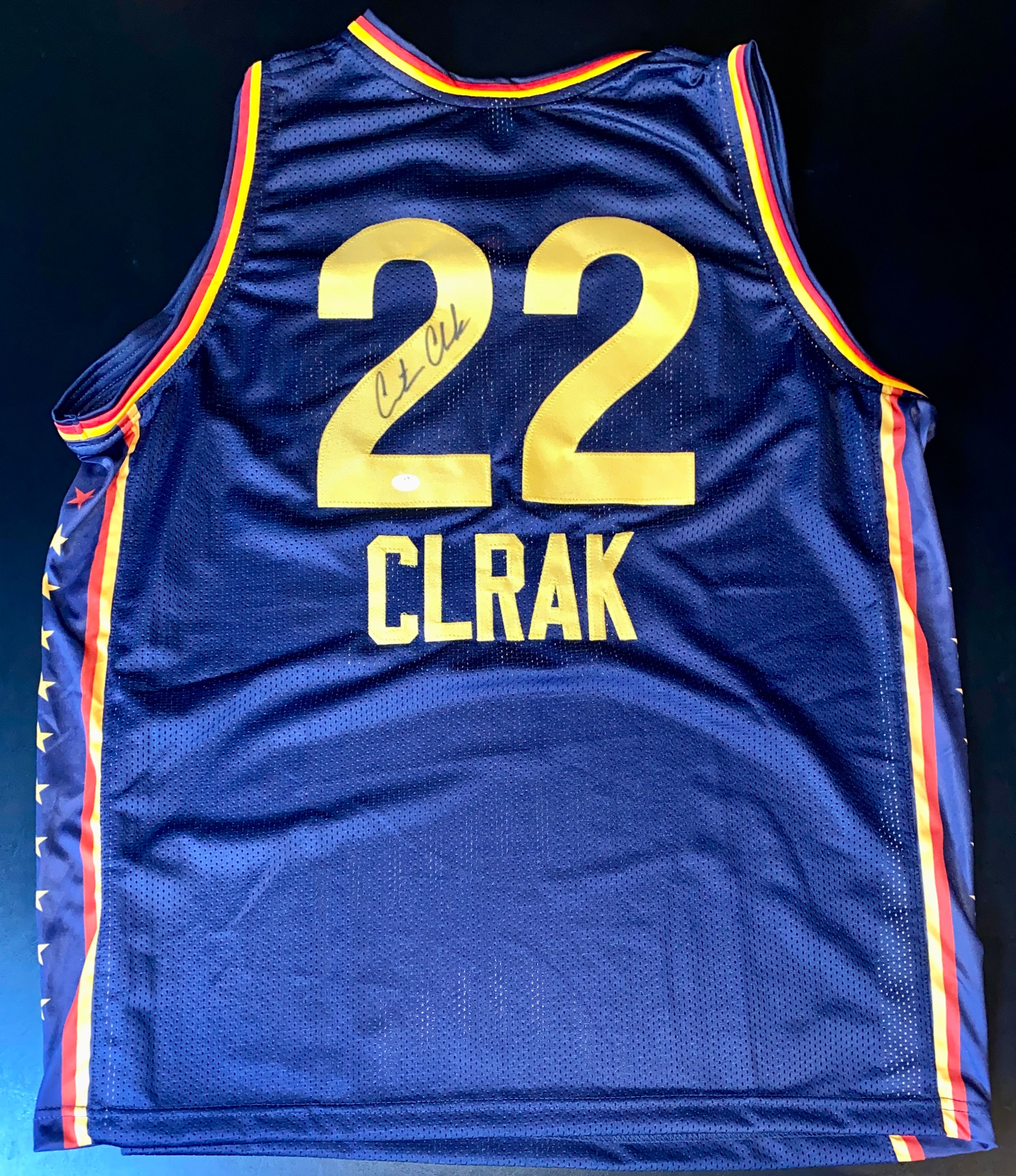 Rare Error Jersey - Caitlin Clark Signed Jersey With COA (A51819) (Fever)