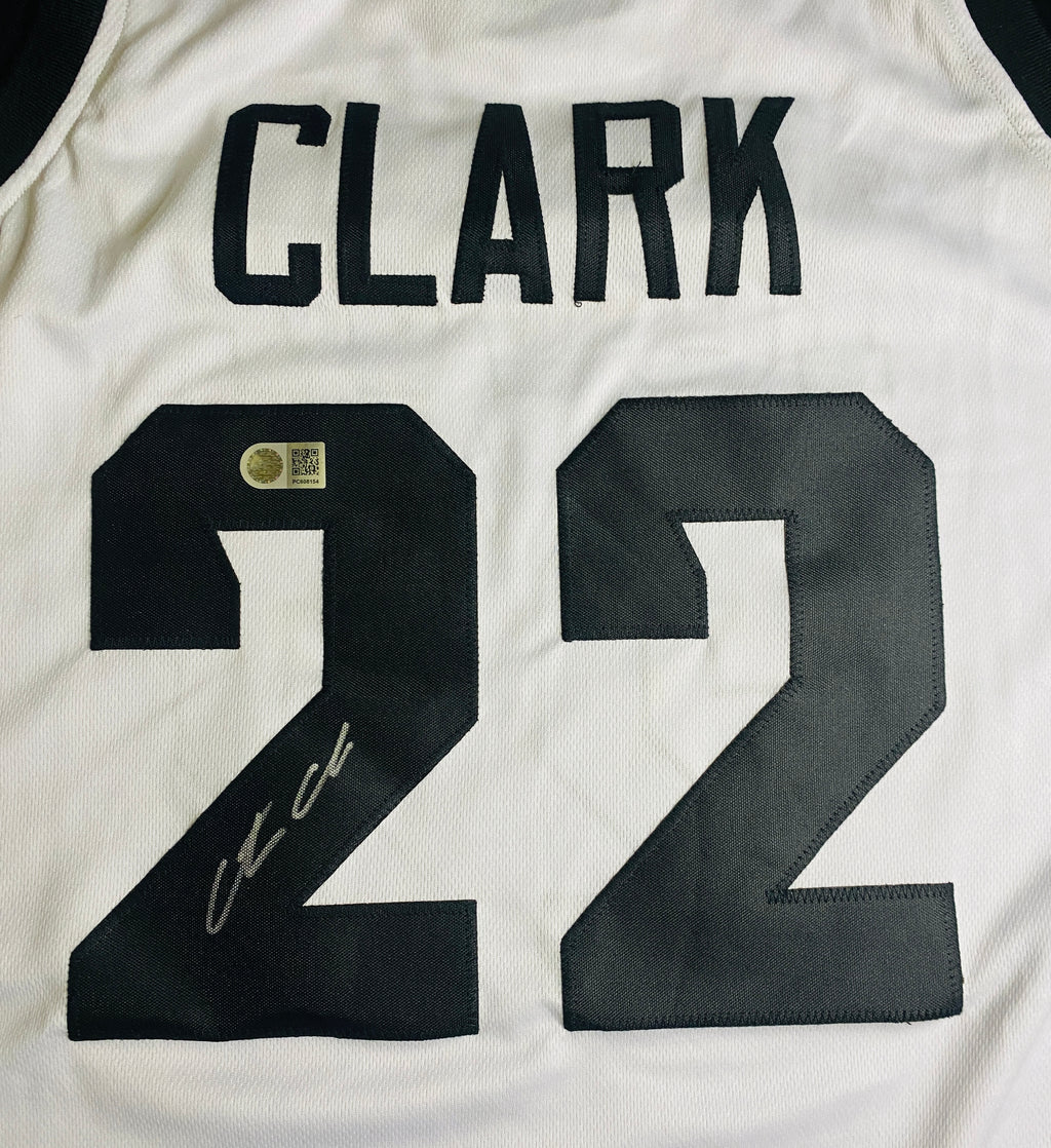 Caitlin Clark Signed Jersey With COA (PC608154) (Hawkeyes, Fever)