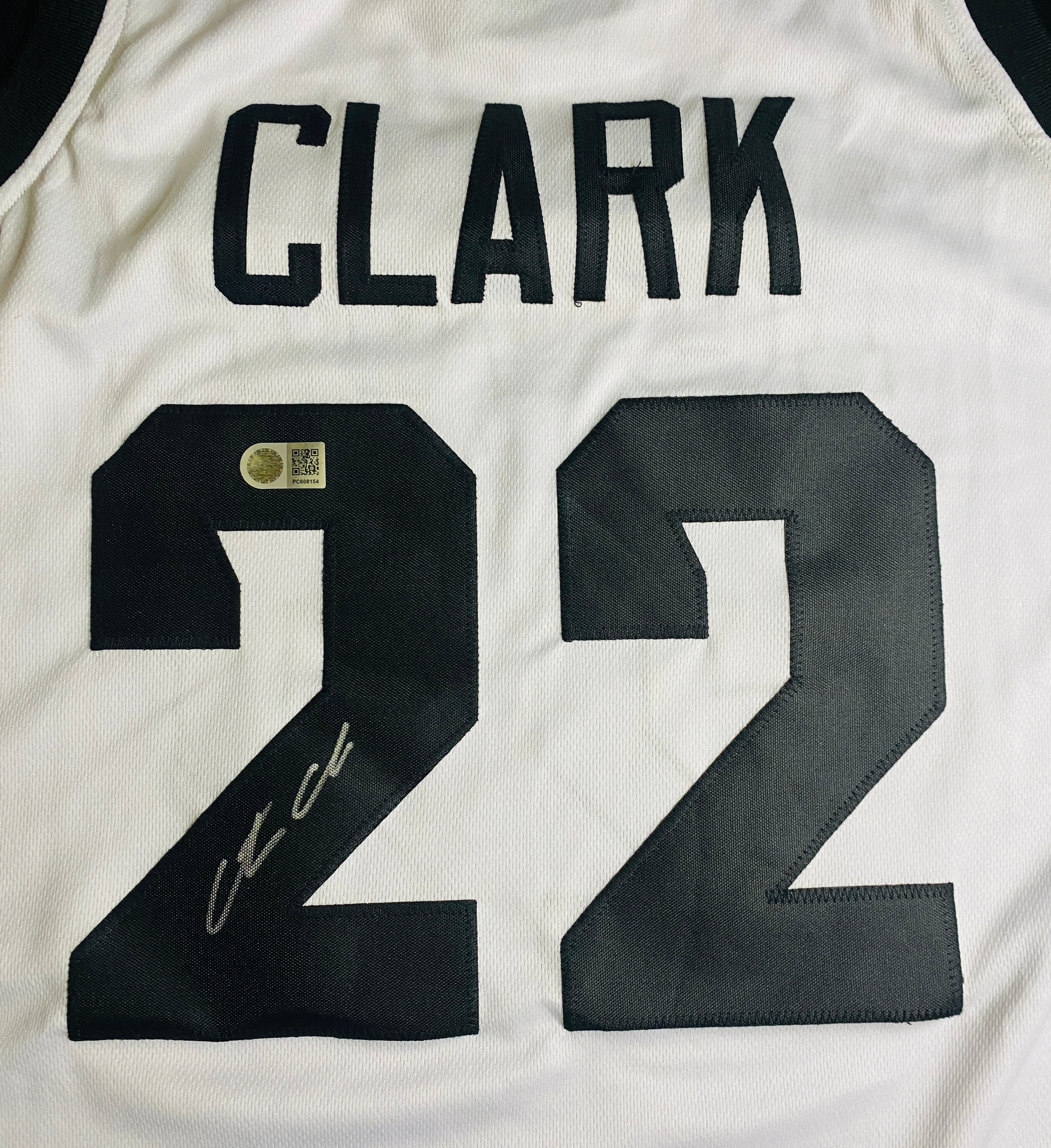 Caitlin Clark Signed Jersey With COA (PC608154) (Hawkeyes, Fever)