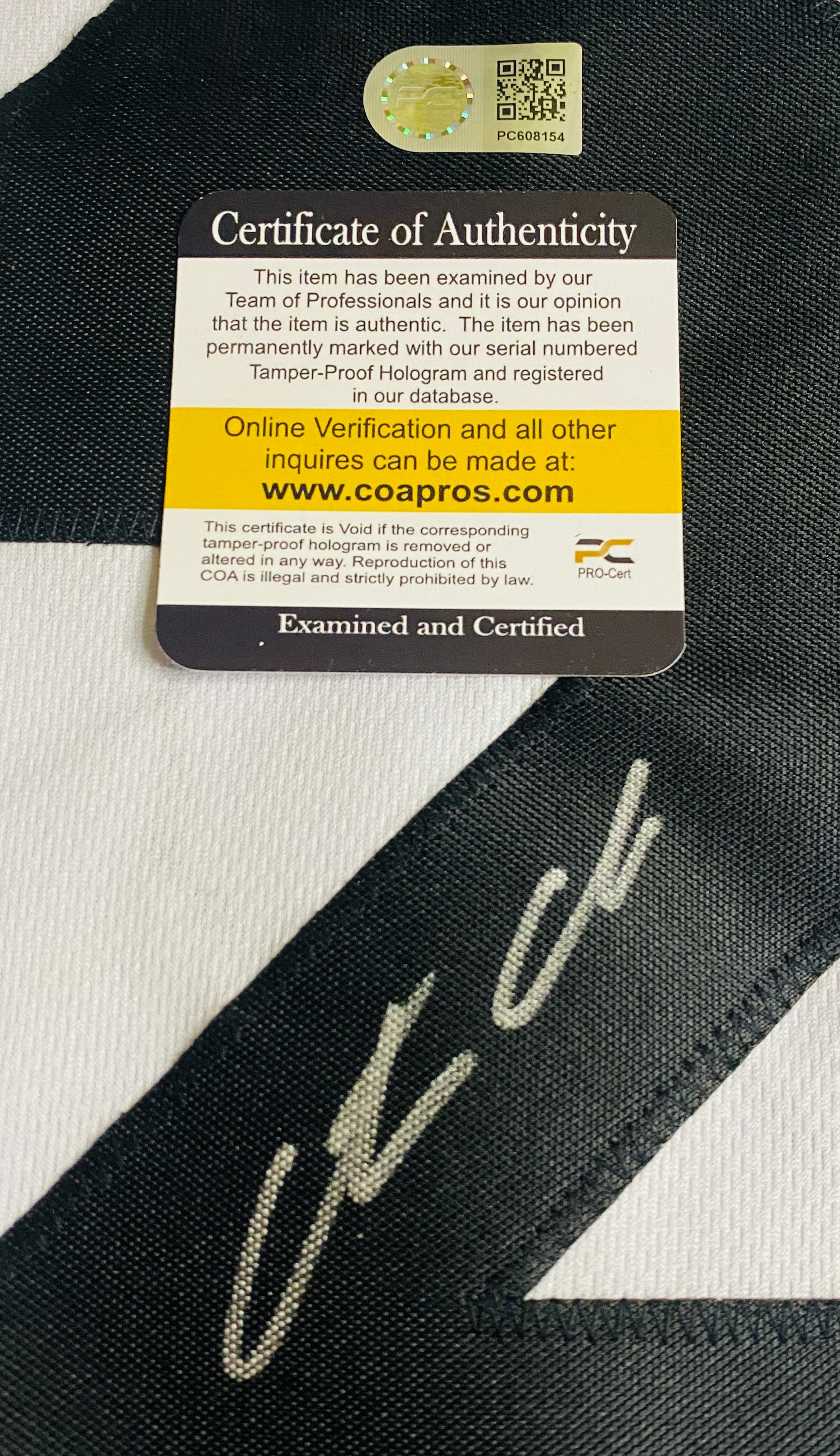 Caitlin Clark Signed Jersey With COA (PC608154) (Hawkeyes, Fever)
