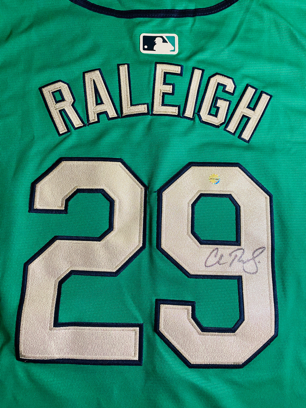 Cal Raleigh Signed Jersey With COA (PC483582) (Mariners)