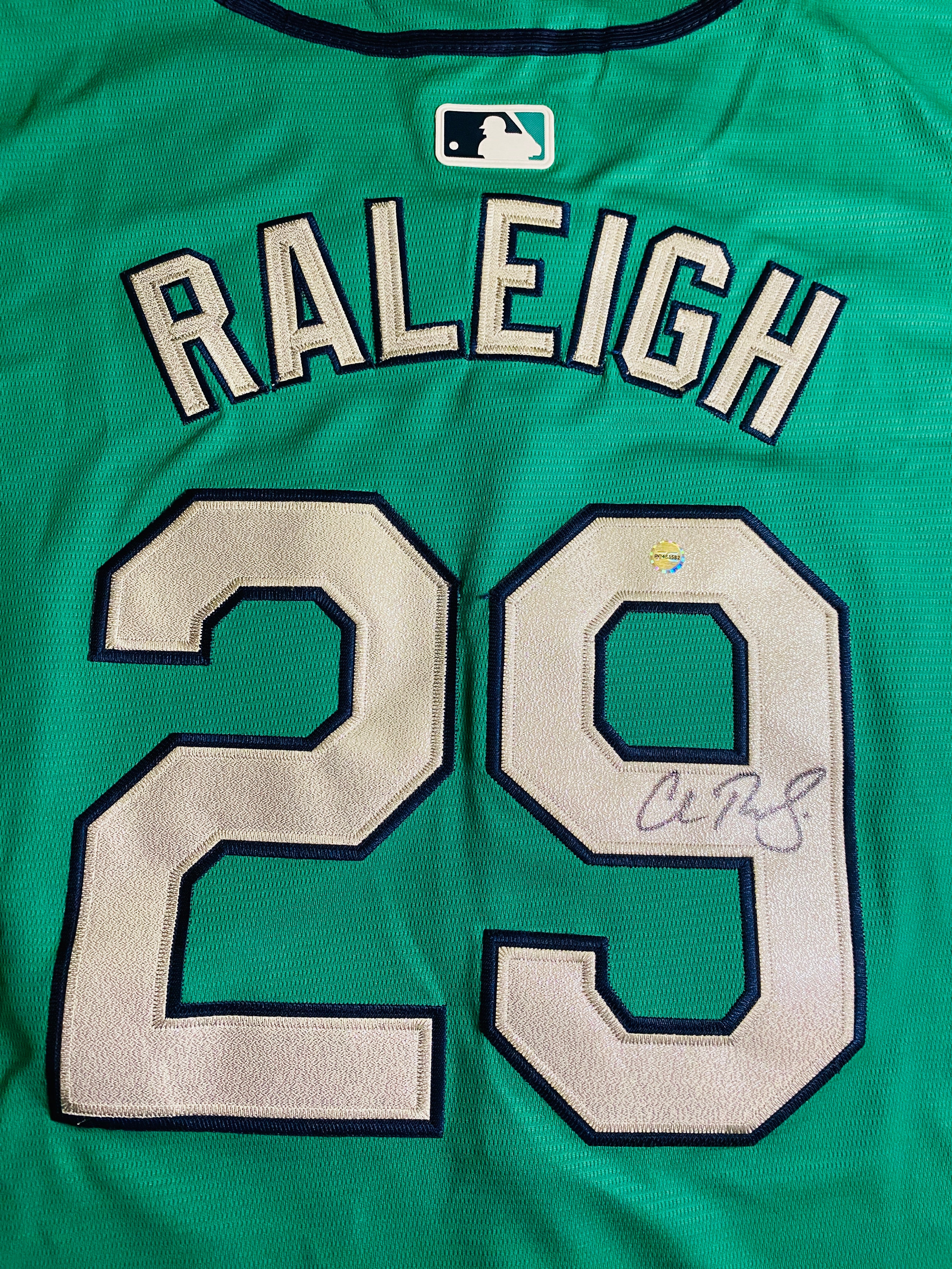 Cal Raleigh Signed Jersey With COA (PC483582) (Mariners)