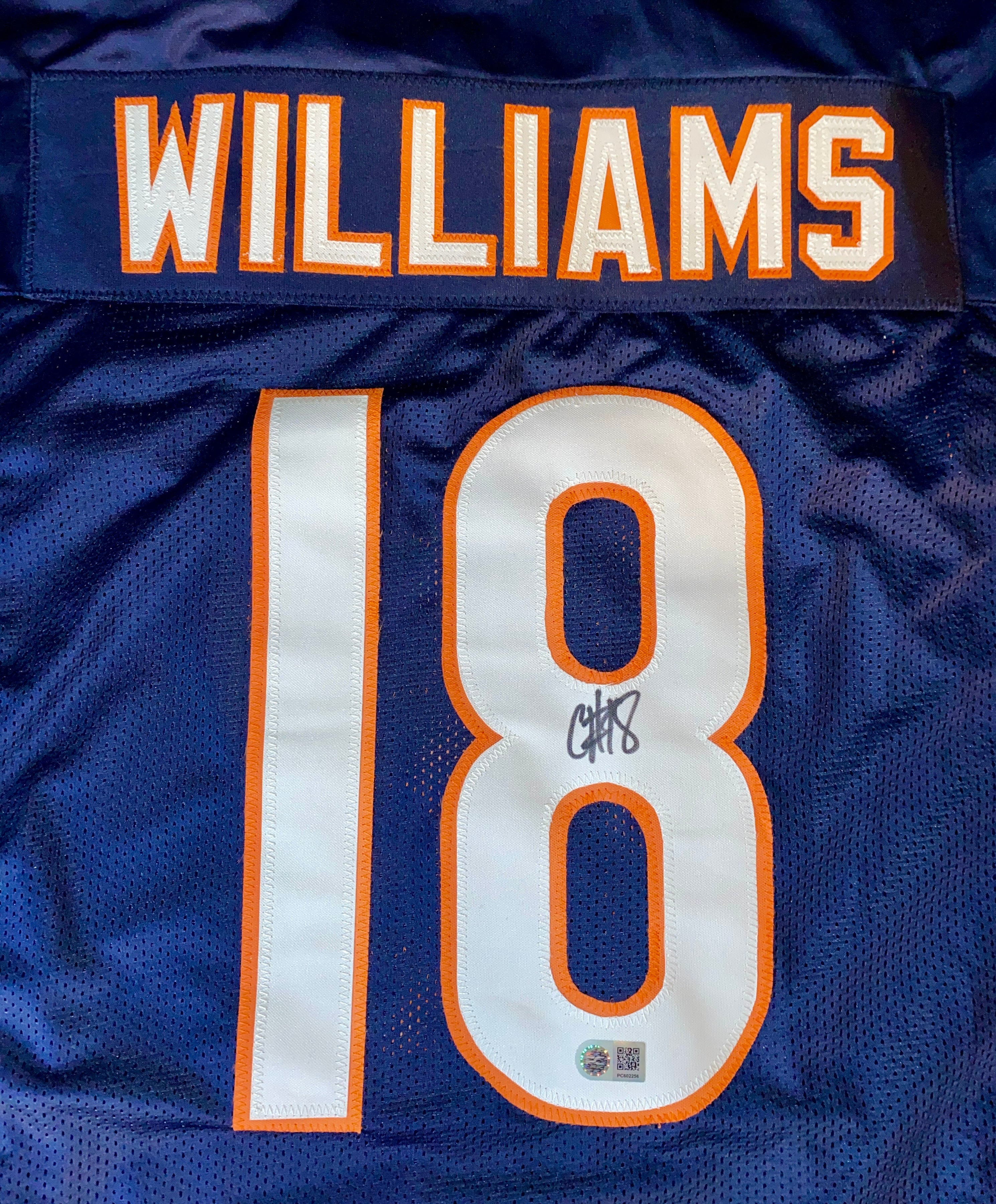 Caleb Williams Signed Card With COA (PC602256) (Bears)