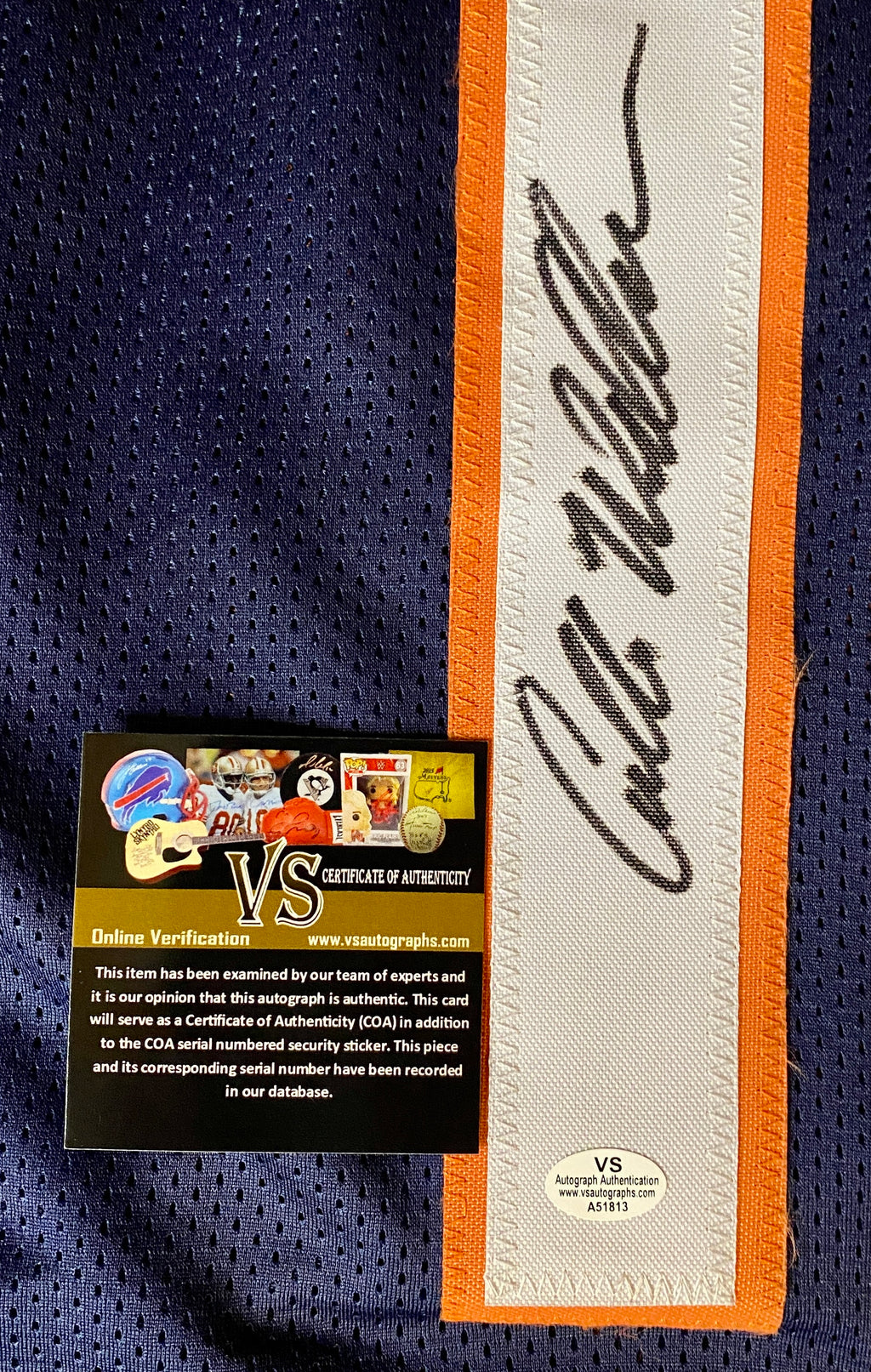 Caleb Williams Signed Jersey With COA (A51813) (Bears)