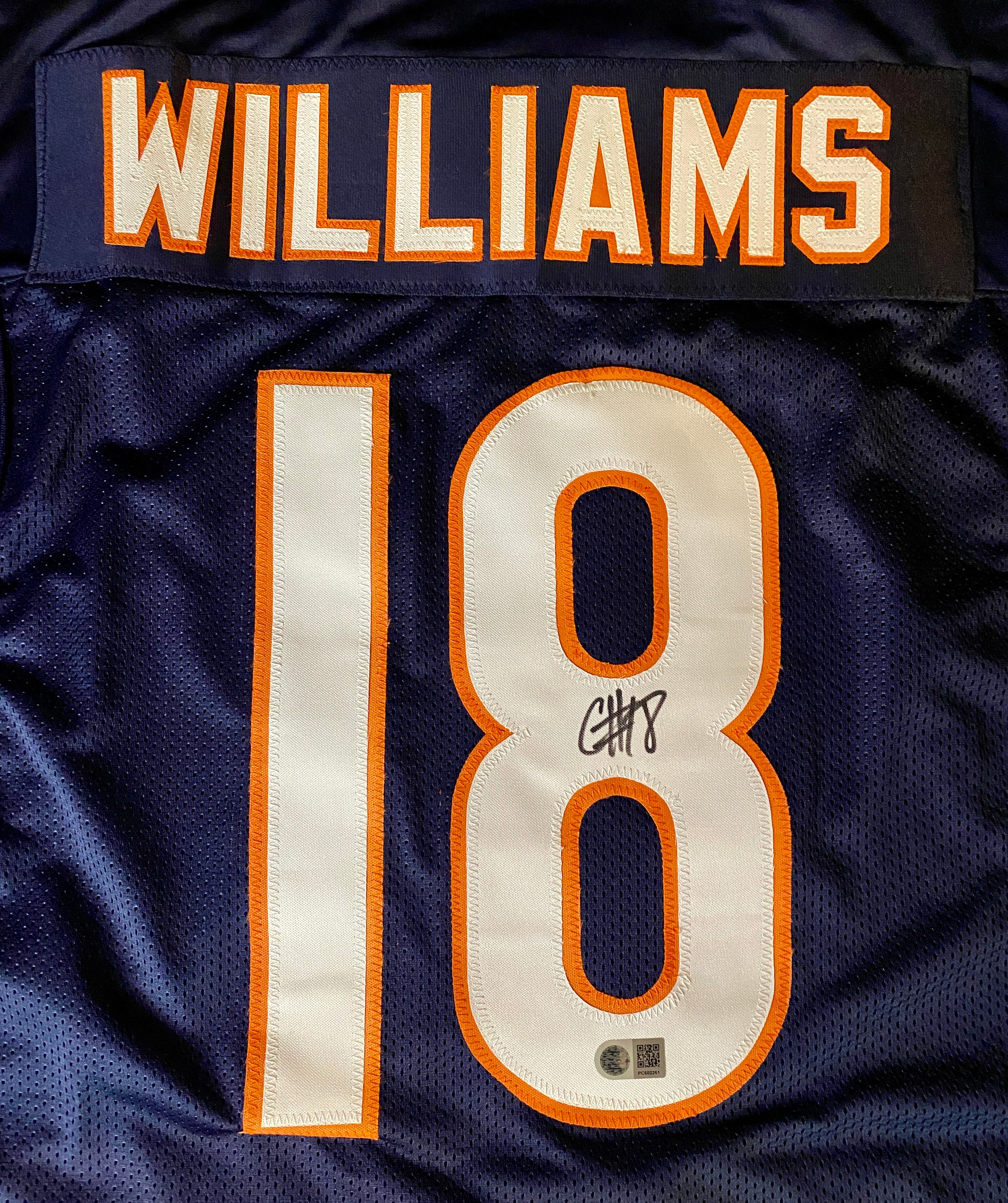 Caleb Williams Signed Jersey With COA (PC602261) (Bears)