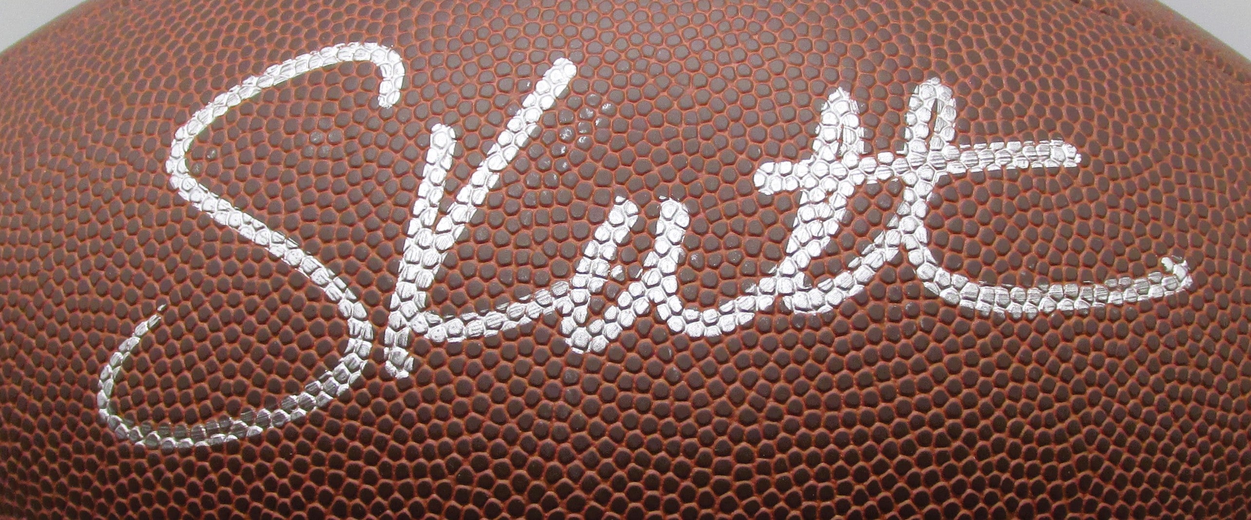 Cam Skattebo Signed Football With COA (986779) (Giants)