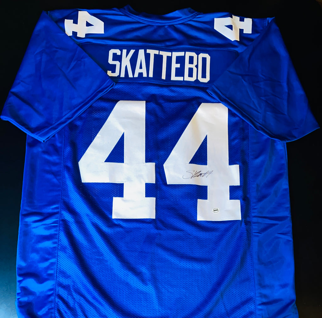 Cam Skattebo Signed Jersey With COA (A45407) (Giants)