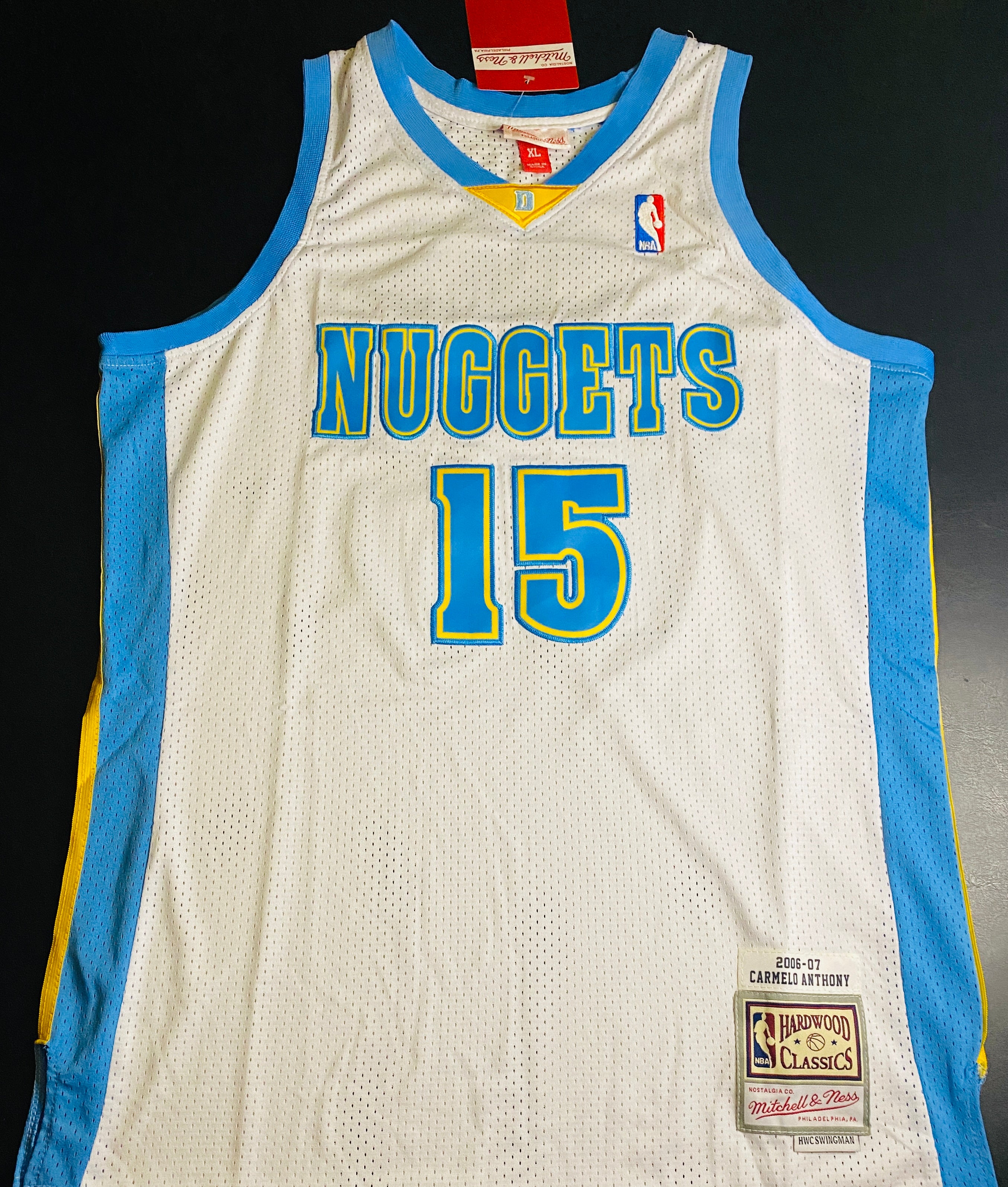 Carmelo Anthony Signed Jersey With COA (2371375) (Nuggets)