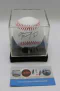 Charles Barkley Signed Baseball In Case With COA (2371592) (Suns, 76ers)
